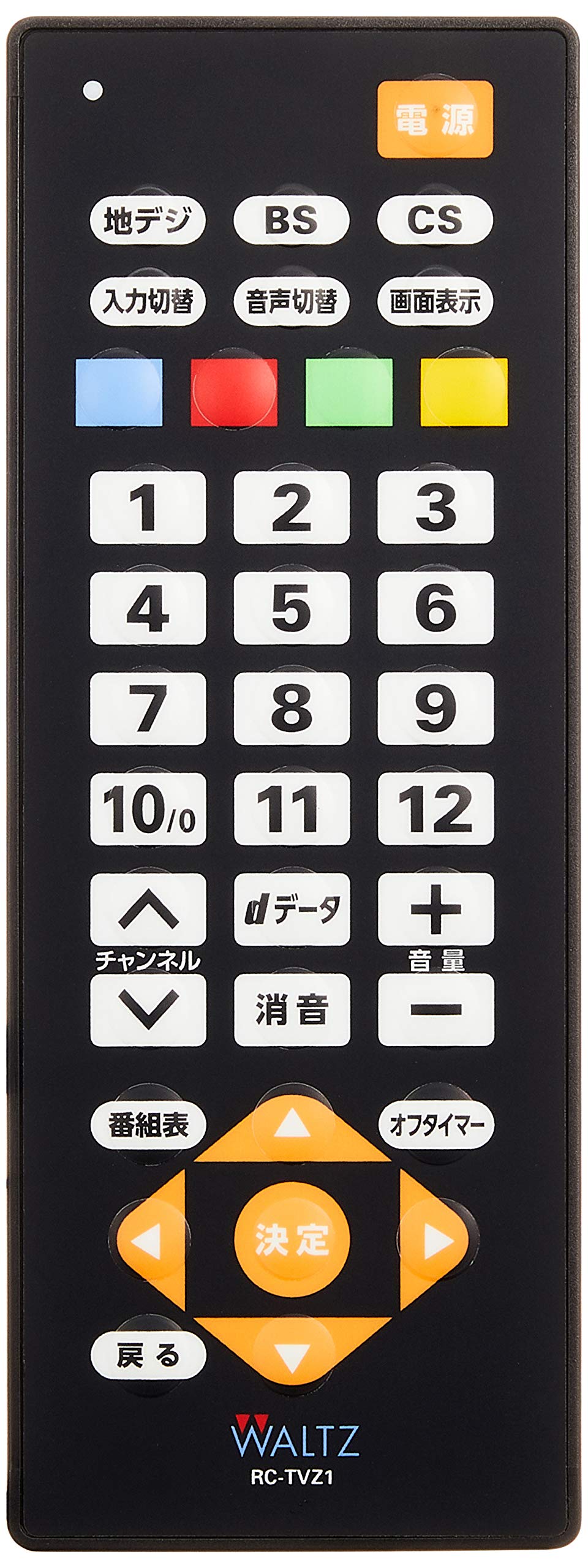 WALTZ　テレビ＆ビデオ多機能リモコン　RC-TVX1 tf8su2k WALTZ テレビ＆ビデオ多機能リモコン RC-TVX1 | 卸売・ 問屋