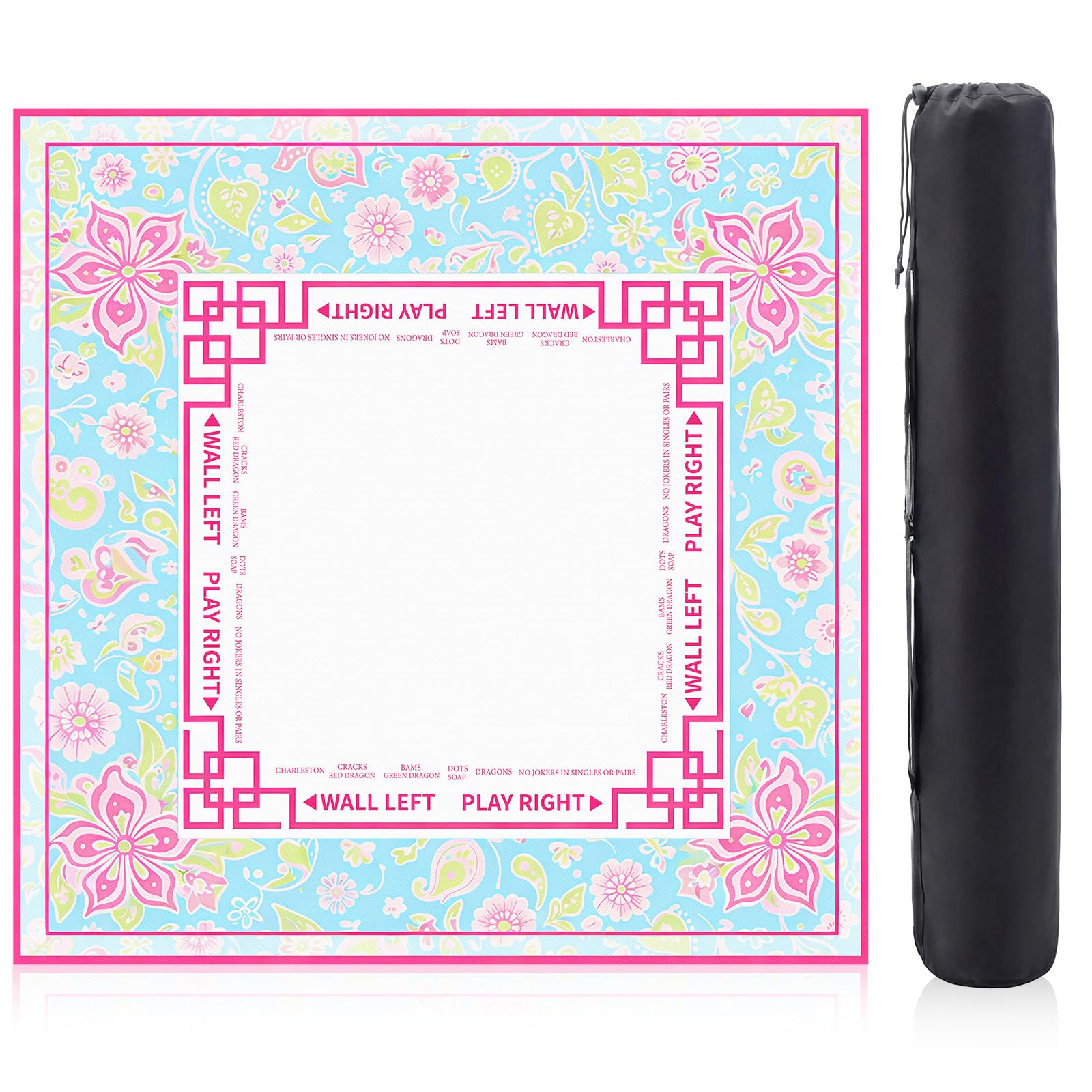 Photo 1 of CrystalSylara Mahjong Mat with Rules