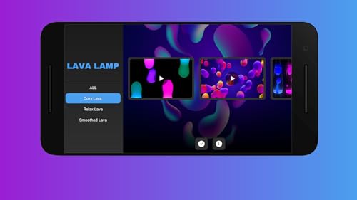 Lâmpada de Lava Serenidade: Lâmpada de Fluidos Virtuais & Lâmpadas de Cor Lava Abstratas Coloridas