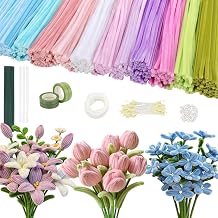 DesignSter 800-Piece Floral Craft Set, Knitting Needle Craft Set