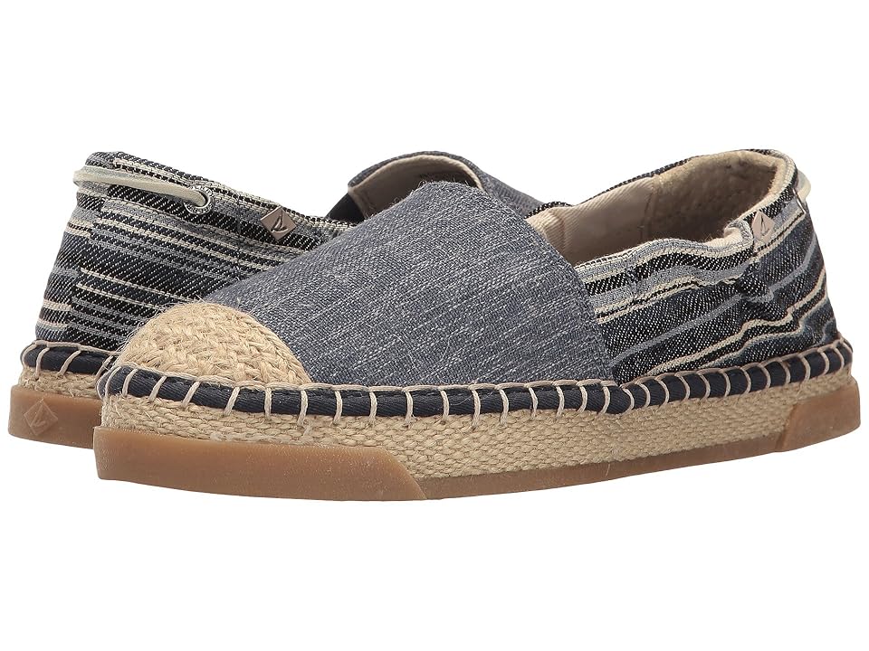 

Sperry Laurel Reef Prints (Denim Multi Stripe) Women's Slip on Shoes