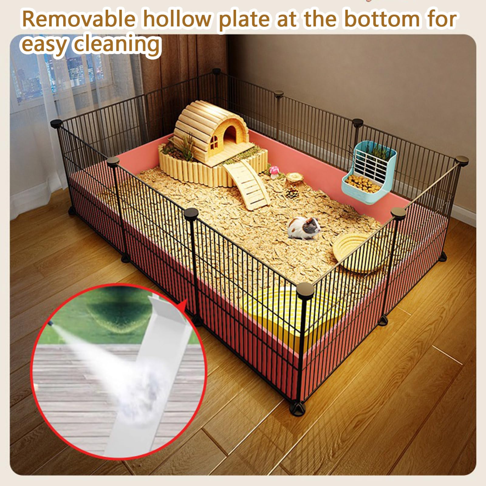 Amazon.co.jp: EHHDJ(もとし) ハムスター ケージ モルモット ケージ