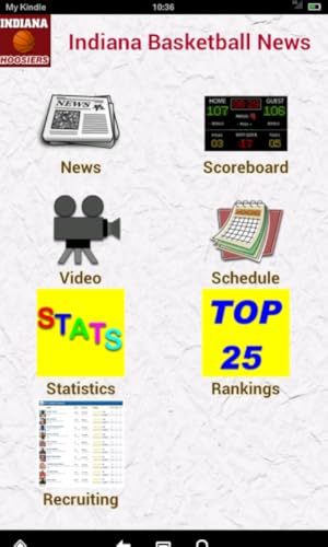Indiana Basketball News(Kindle Tablet Edition)