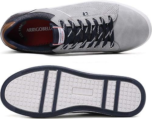 Miniatura 5 de AX BOXING Zapatos casuales para hombre, zapatillas de deporte de moda, transpirables, cómodas, zapatos para caminar para hombre