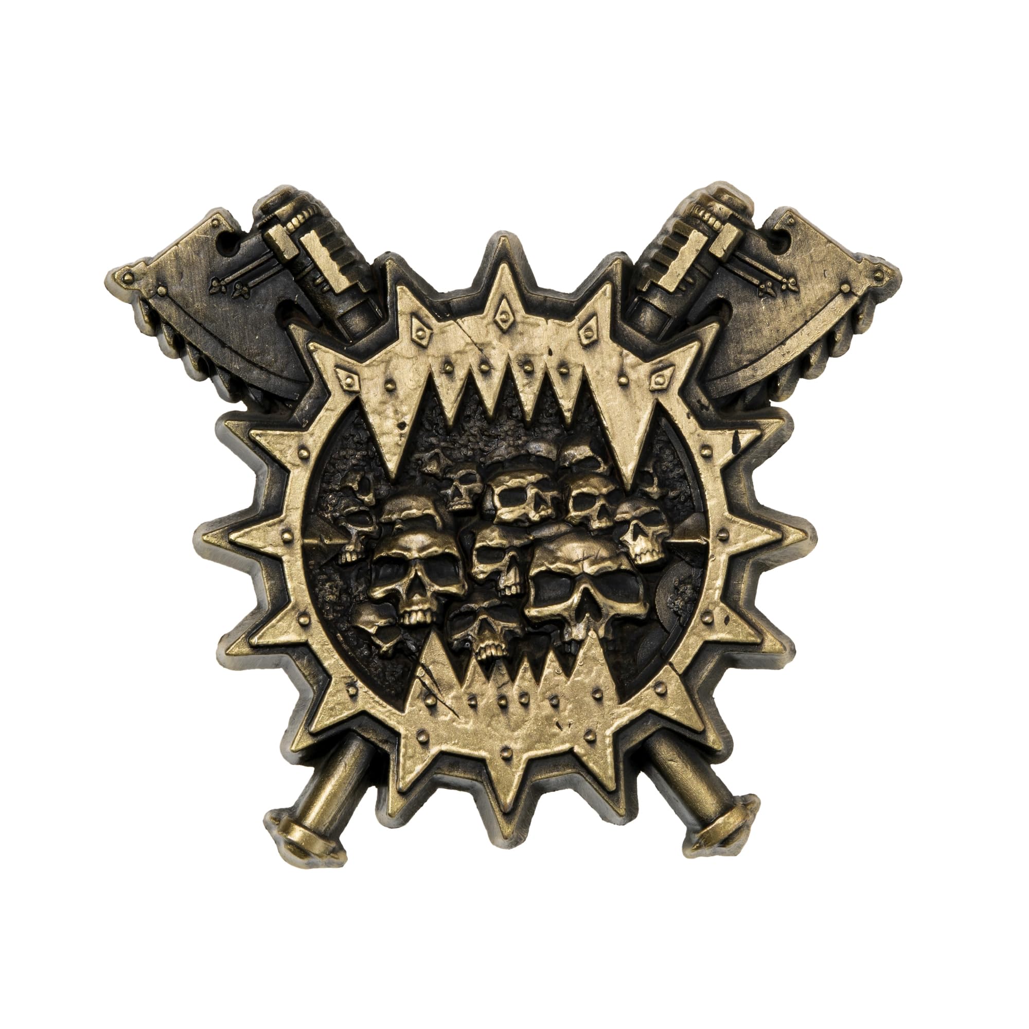 Starforged Warhammer Horus Heresy Burning Galaxy Legion Insignia Pin Pin Badge Broche 30K Joyería para hombre