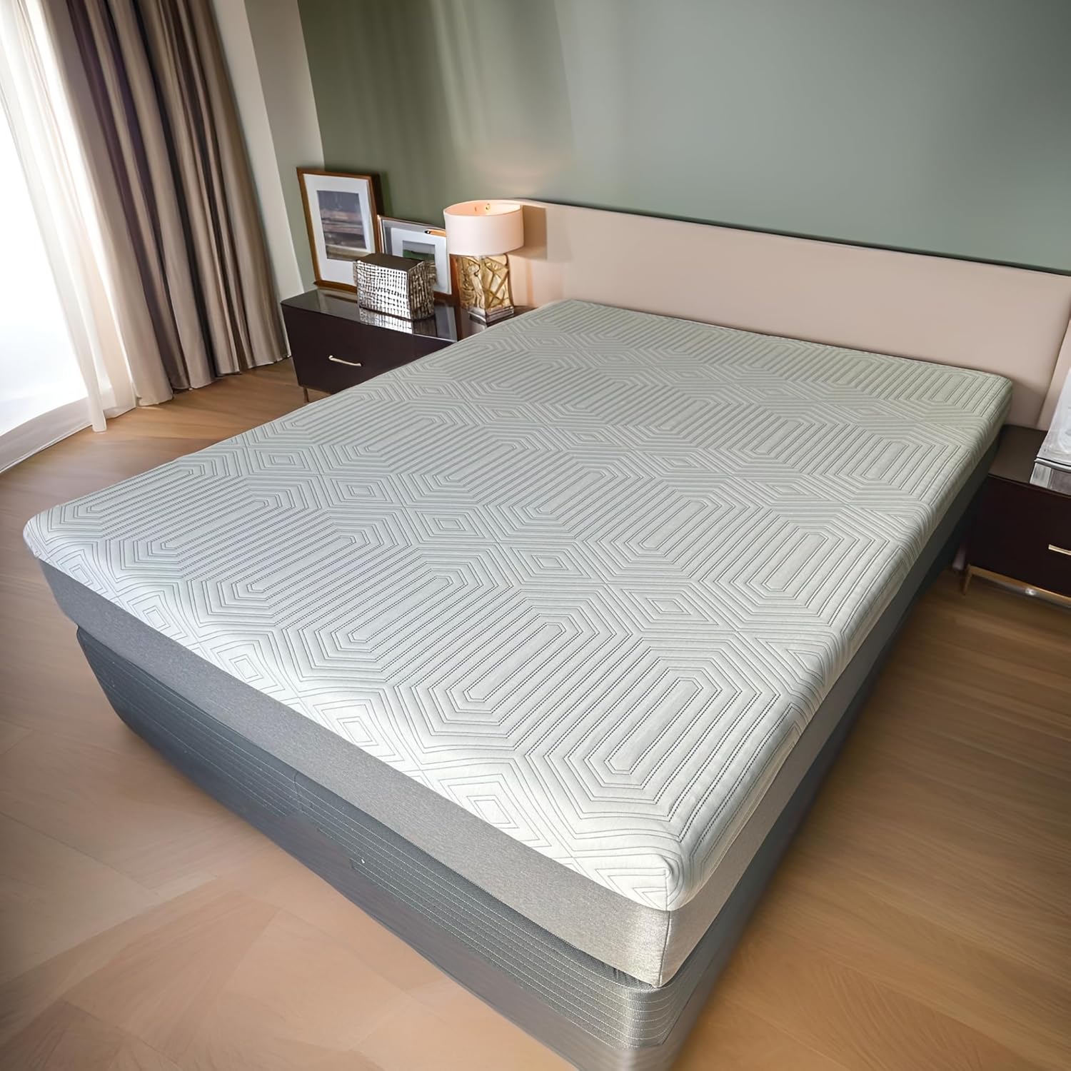 / Patriot/Carbon Cooling Gel Memory Foam Mattress (10" Patriot, 42x72)