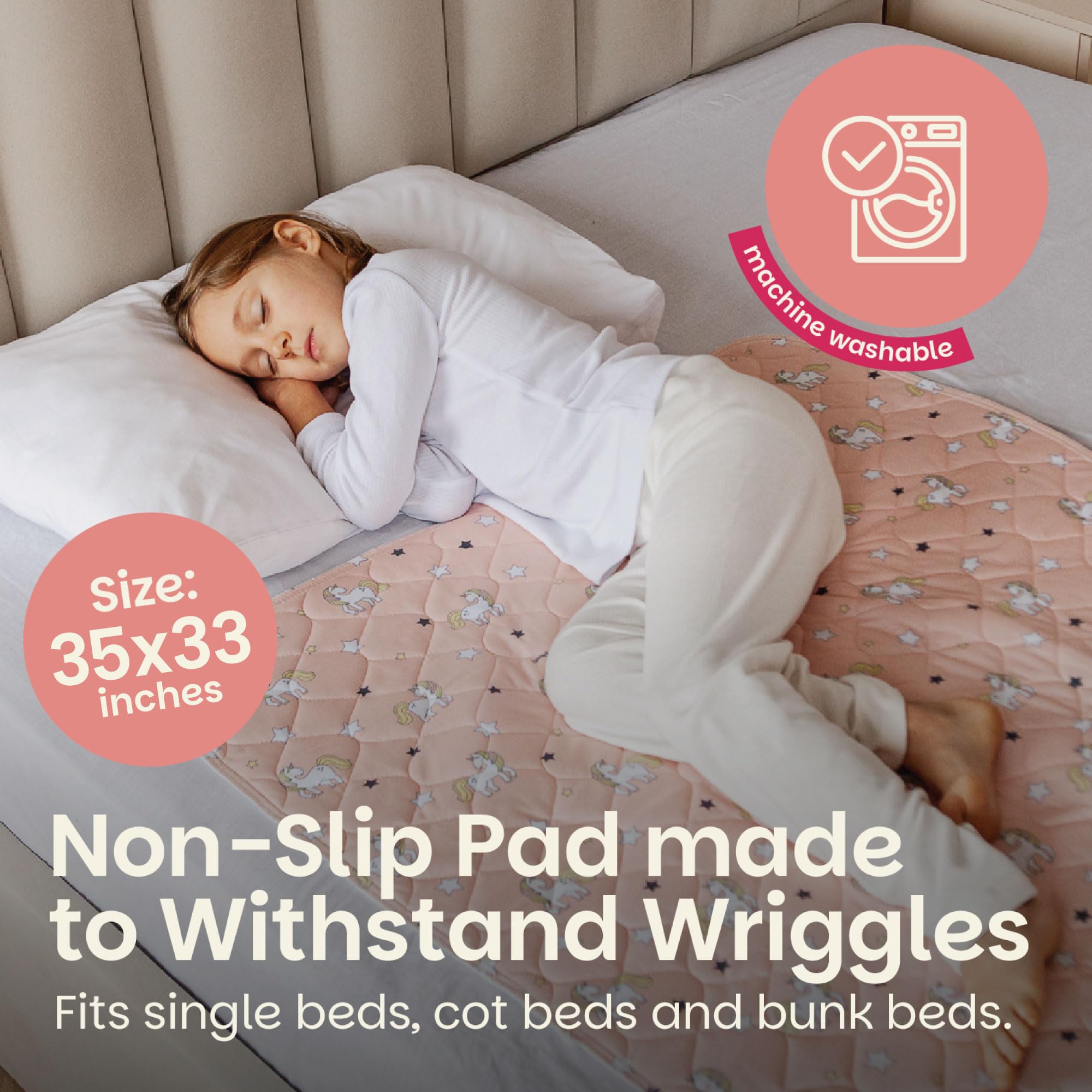 Couvre Matelas Simple Lynarku00ae Kids 2x Potty Training Bed Pads