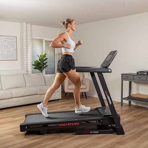 Miniatura 31 de Sunny Health & Fitness Smart Heavy-Duty Auto Incline Treadmill with 20" Running Deck and Free SunnyFit App Connection