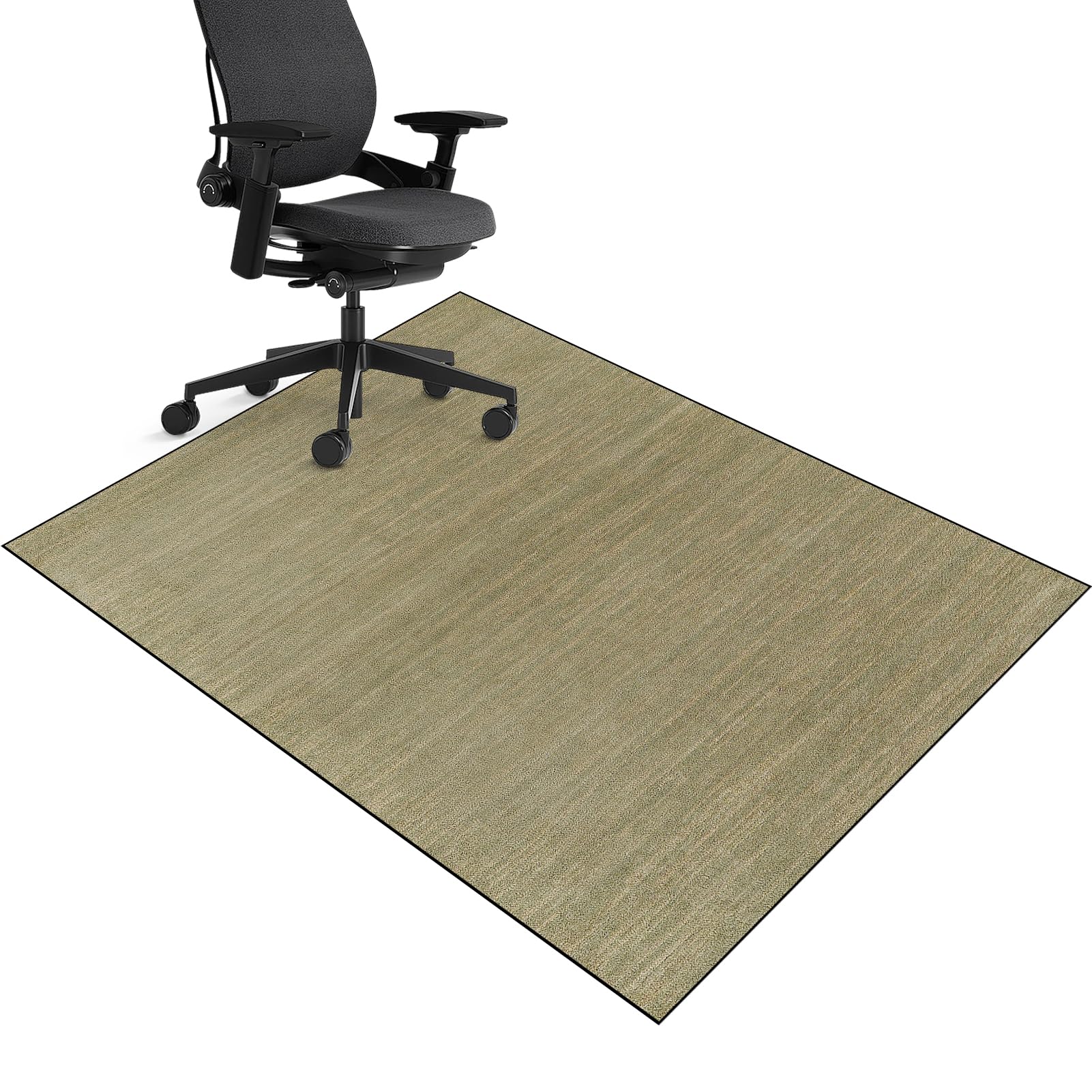 Computer Chair Mat for Carpet, 90 x 140 cm Floor Protection Chair Mat for Hard Floors, Gaming Chair Mat for Carpeted Floor, Desk Chairmats Protector Rug, Floor Protection Mat for Work, Home, Gaming