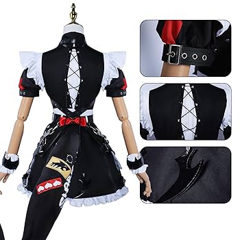 Amazon.co.jp: [HAOJEE]エレン・ジョーコスプレ 衣装 メイド服