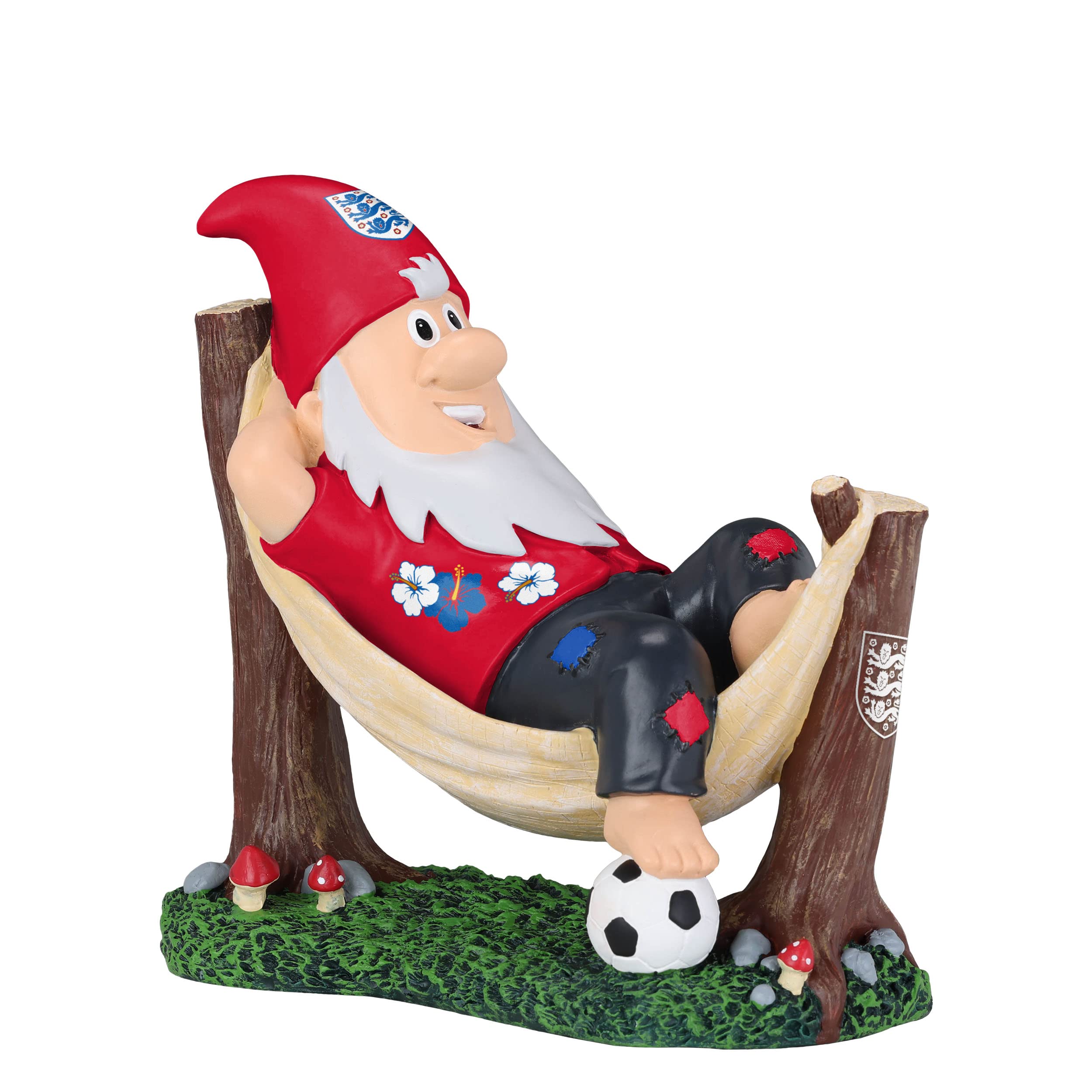 FOCO Officially Licensed Football Hammock Garden Gnome (England)