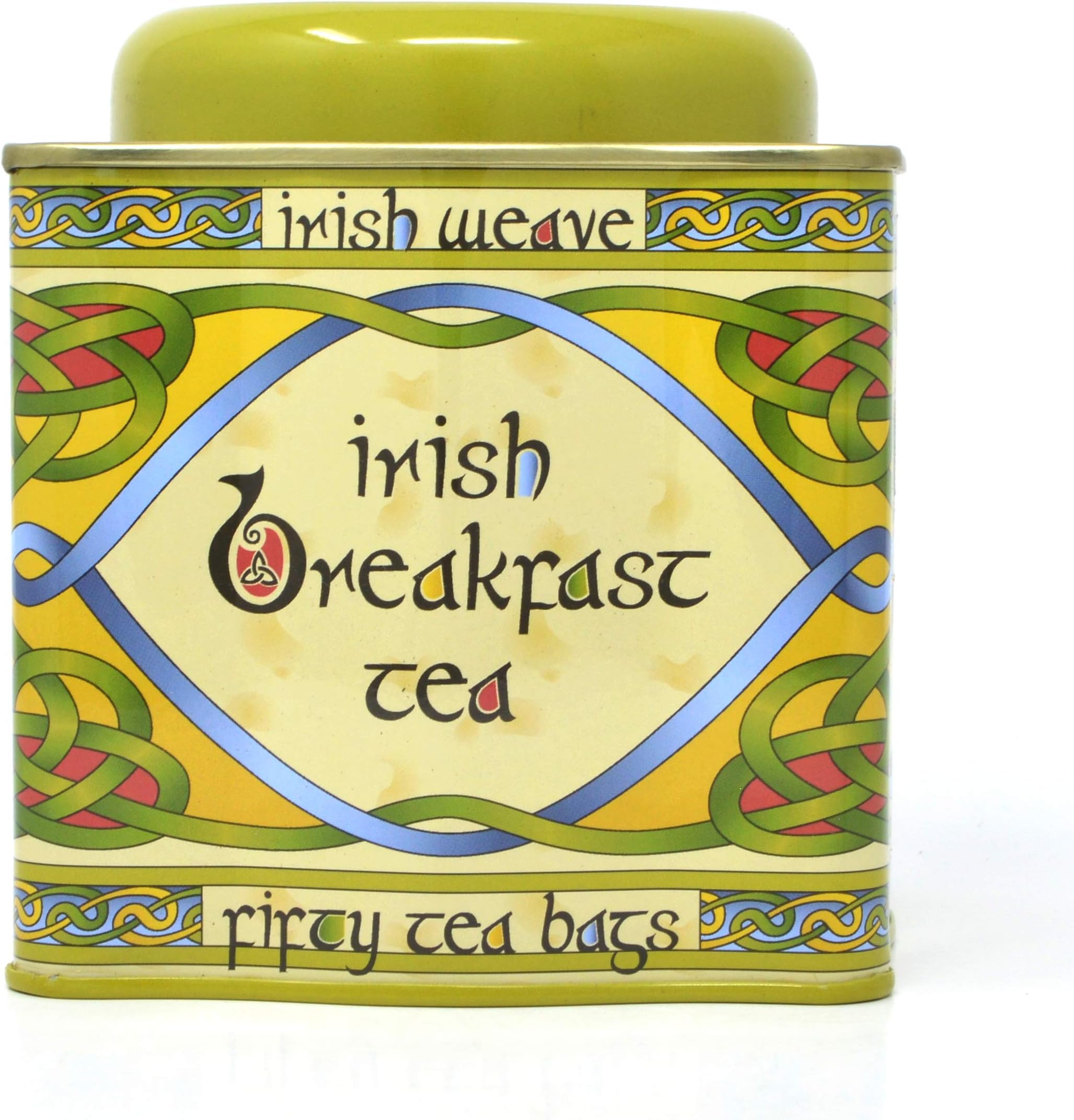Breakfast Tea - Irish Weave Tin 50 Count Tea Bags