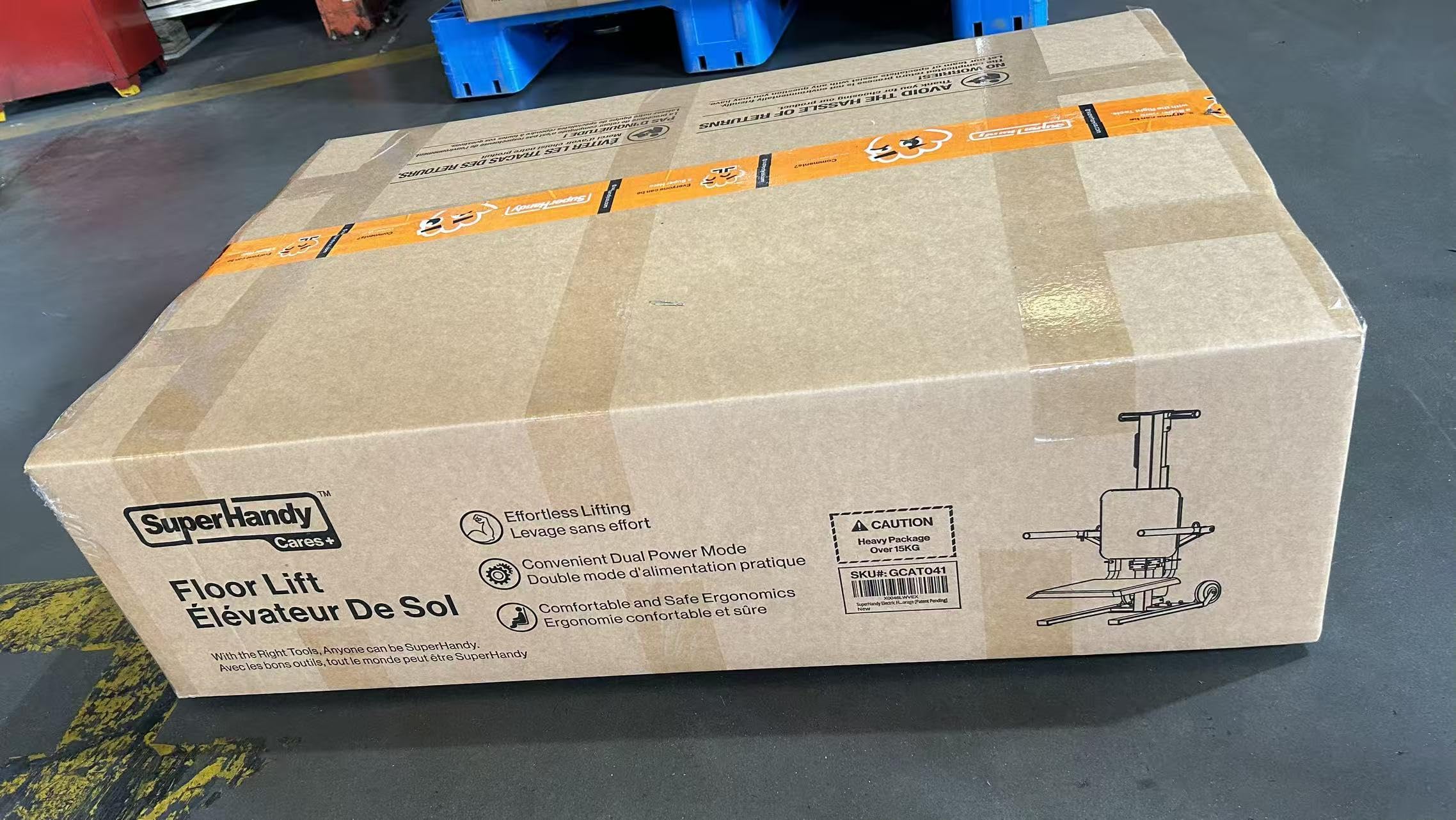 SuperHandy GoRise FC - Ascensor eléctrico Sol-Silla Carga máxima 180 kg Ayuda Transferencia Asiento, Mando a Distancia magnético