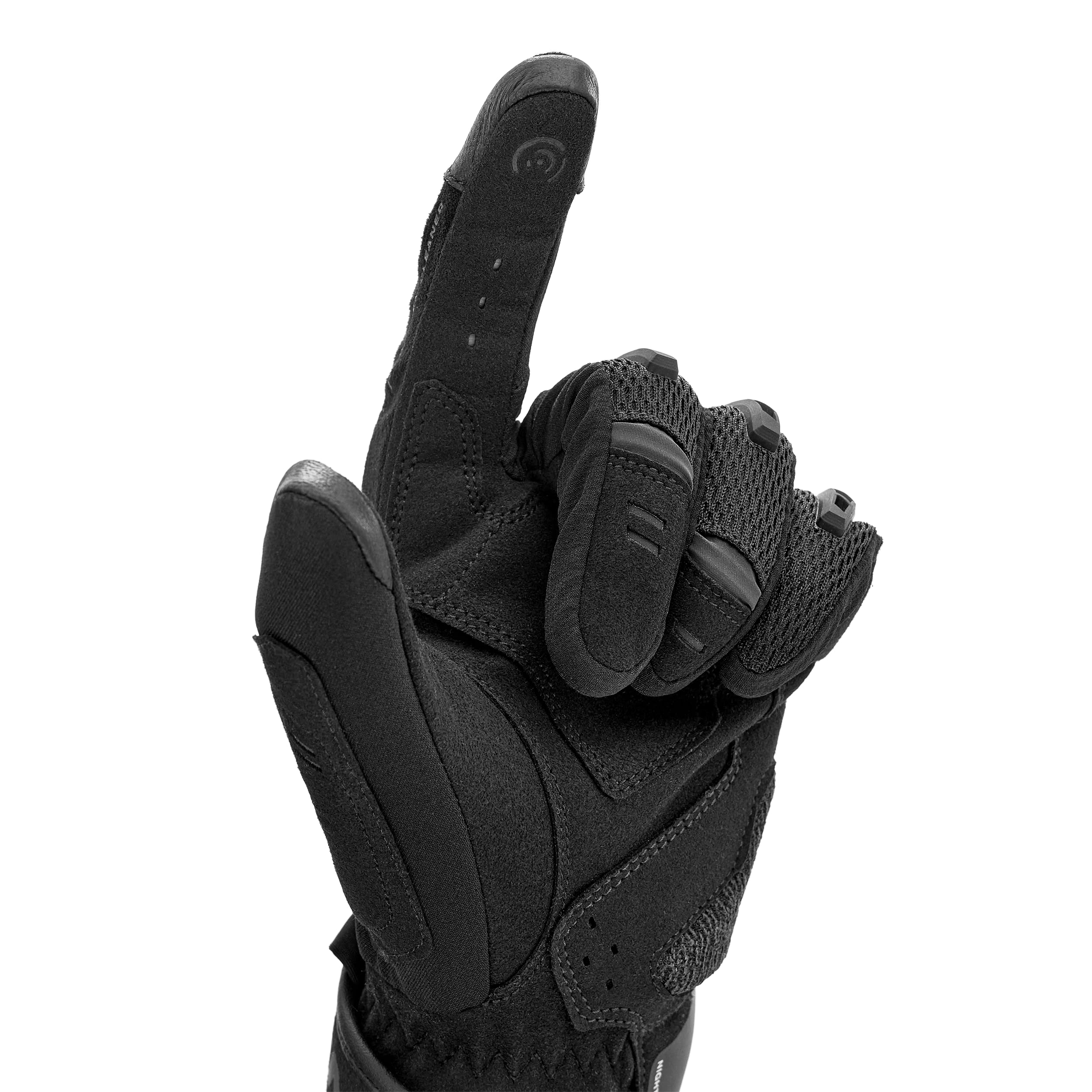 SHIMA STREAM Gants Moto Homologué Femme Textile Longues Ete Ventilé Protecteur Perforé Gant Protecion Norme Touchscreen Ventilation Scooter Trotinette Motocyclette (Femmes, Noir, XS)