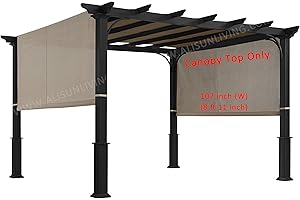 Garden Treasures Pergola Premium Replacement Canopy