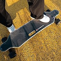 Vista 7 de V20 - Monopatín eléctrico con control remoto, velocidad máxima de 28 mph, rango de 22 millas, motor de eje de 1000 W, monopatín de tabla larga