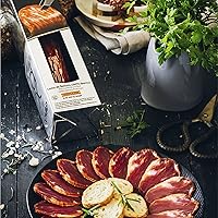 Vista 2 de Lomo de Cerdo 100% Ibérico de Bellota Curado en Seco (1,2 libra) AX por Covap