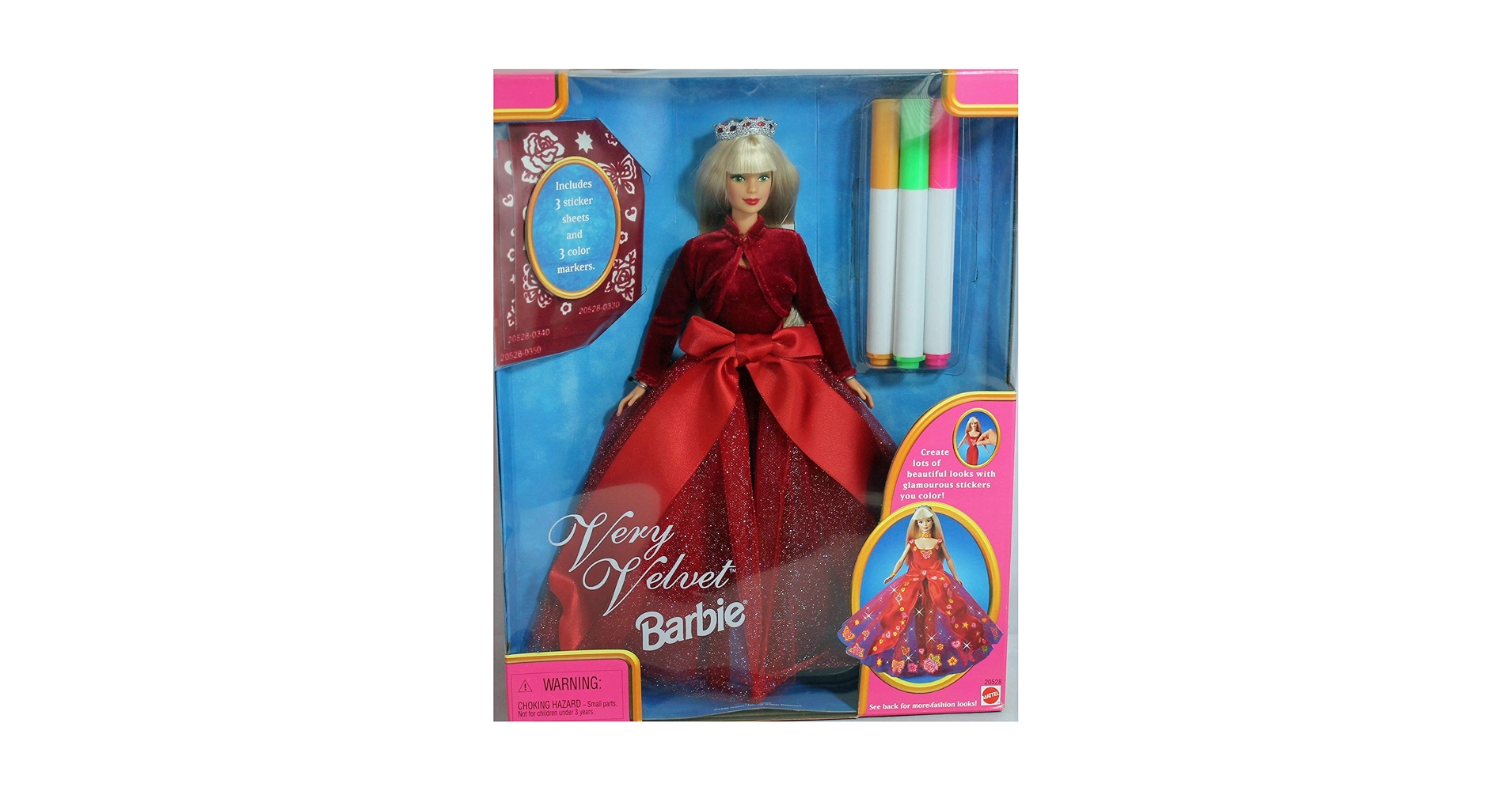 Amazon.com: Barbie 20528 1998 Very Velvet Doll : Toys & Games