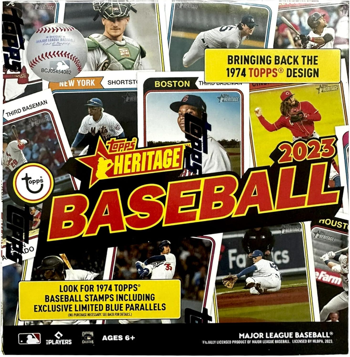 2023 Topps Heritage MLB Baseball Trading Cards Mega Box