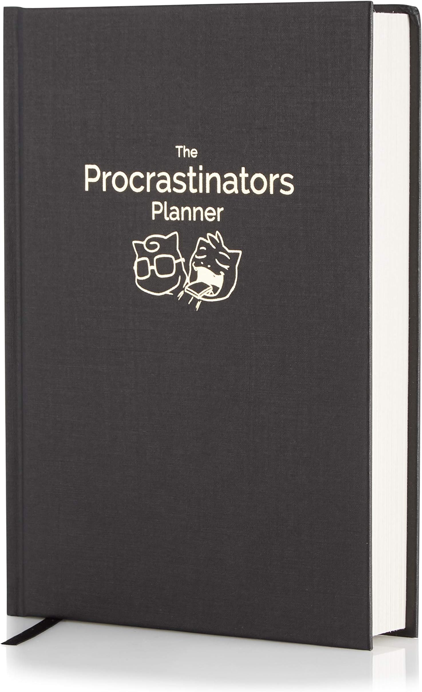 Daily/Weekly Organiser Designed to Increase Productivity and Combat Procrastination - Hardcover Half Year 182 Day Planner with Science and Philosopy of Procrastination