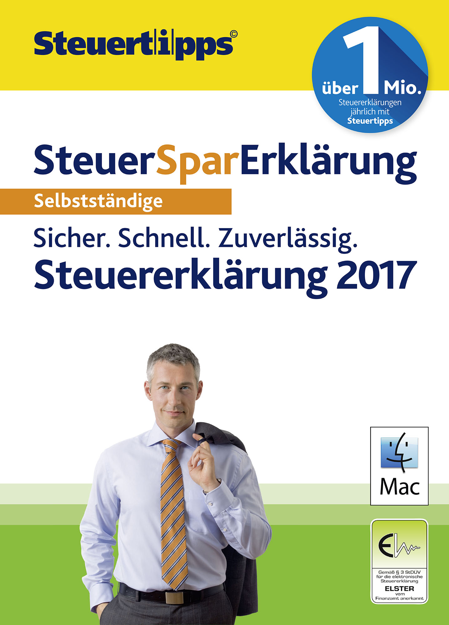 SteuerSparErklärung 2018 für Selbstständige - Mac-Version (für Steuerjahr 2017) [Download]