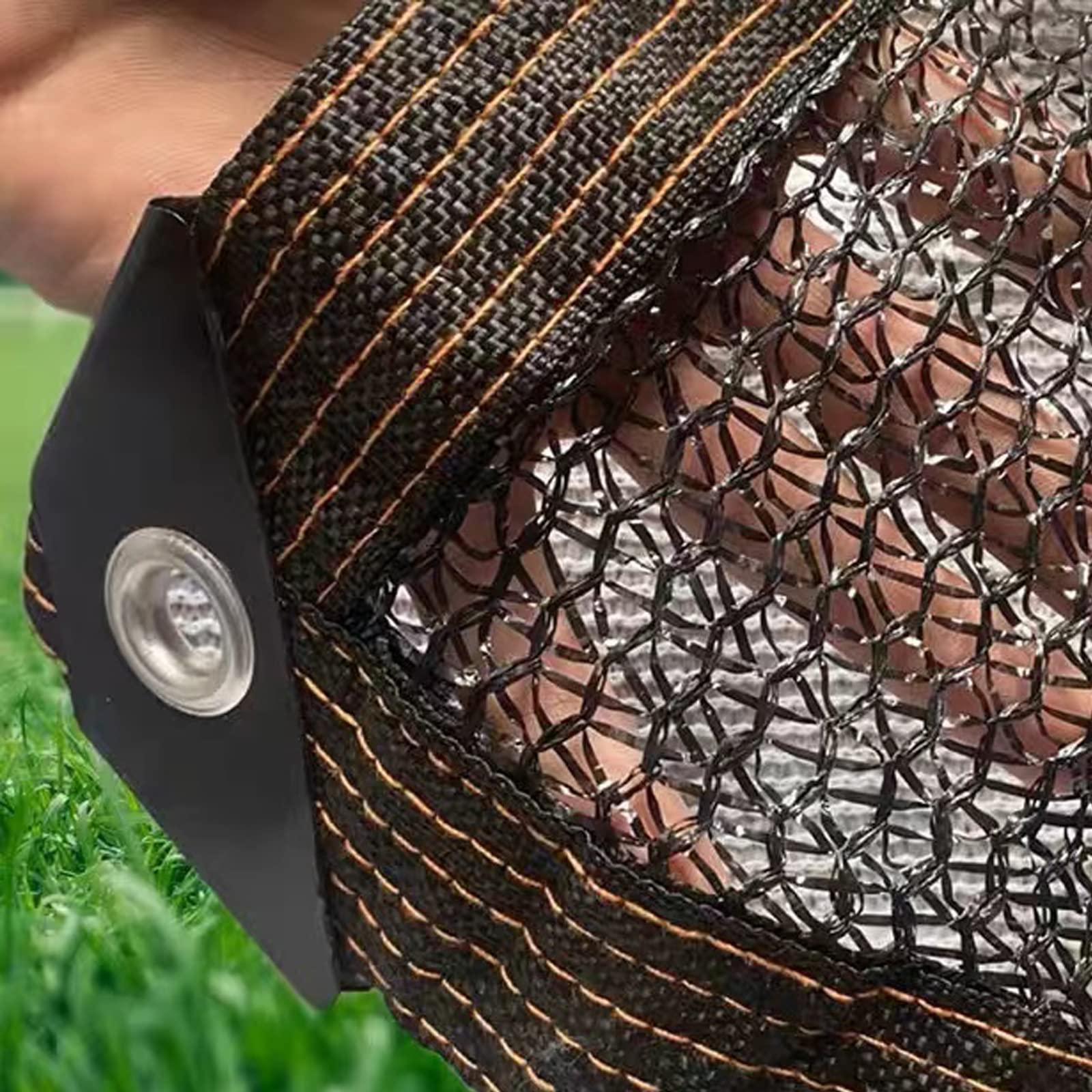 Filet d'ombrage pour pergola et serre bâche maillée 90%