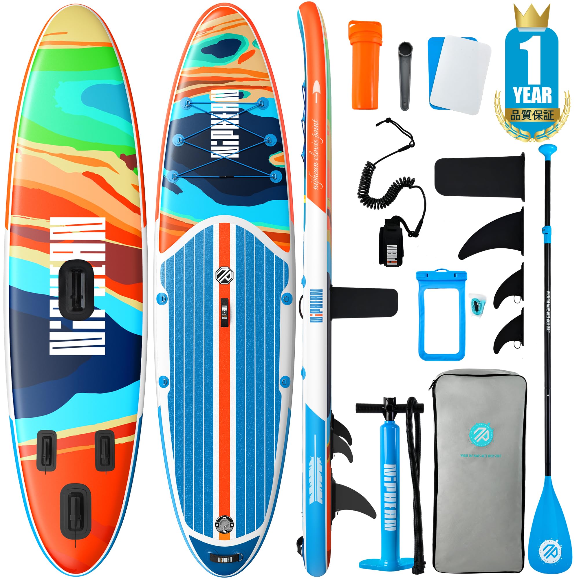 Amazon | Niphean サップボード SUP ボード セット サップ 釣り 長
