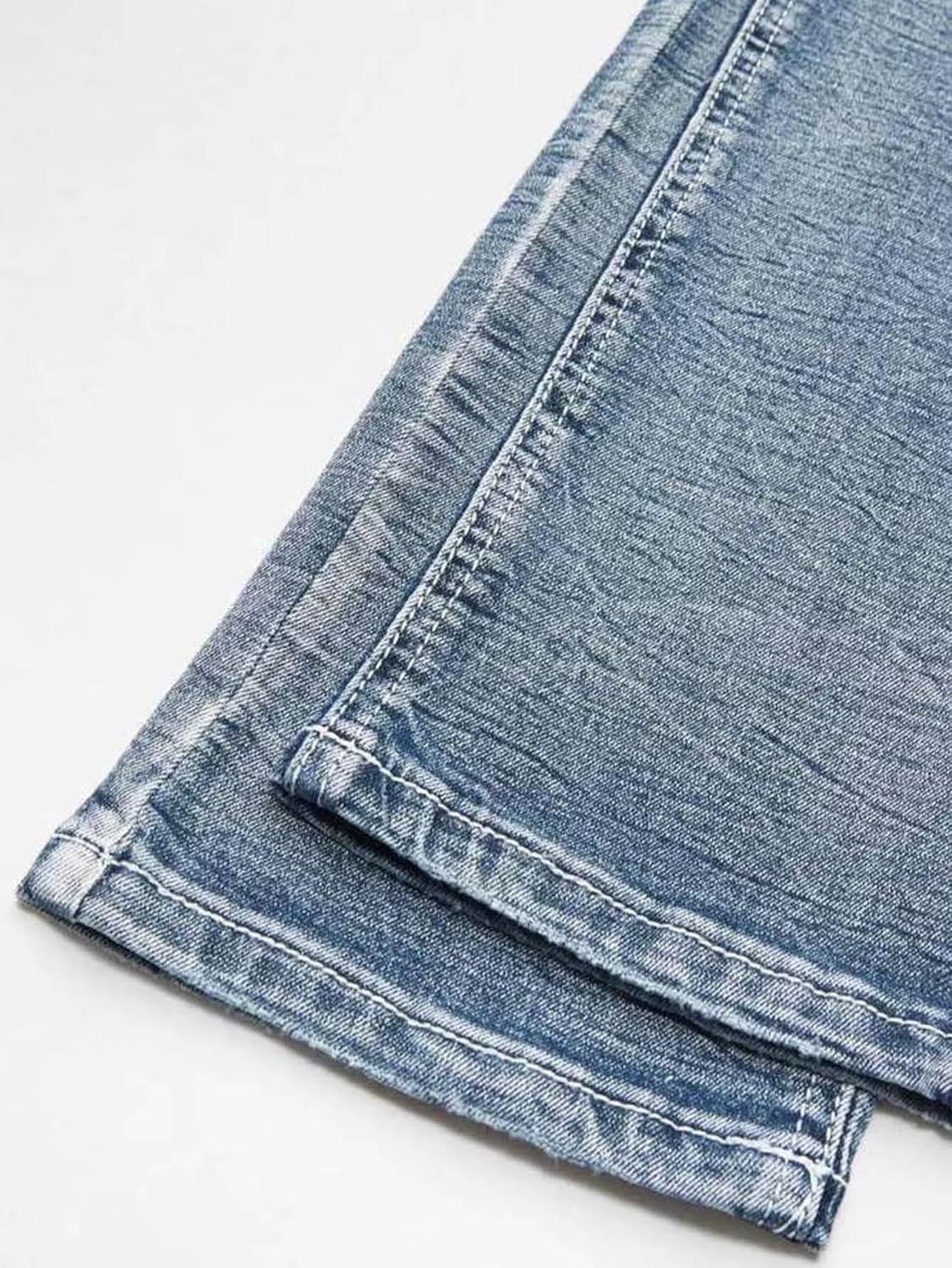 Flamingals Mid Rise Skinny Jeans for Women Trendy Wash Stretchy Butt Lifting Western Jeans with Pocket Back - Image 6