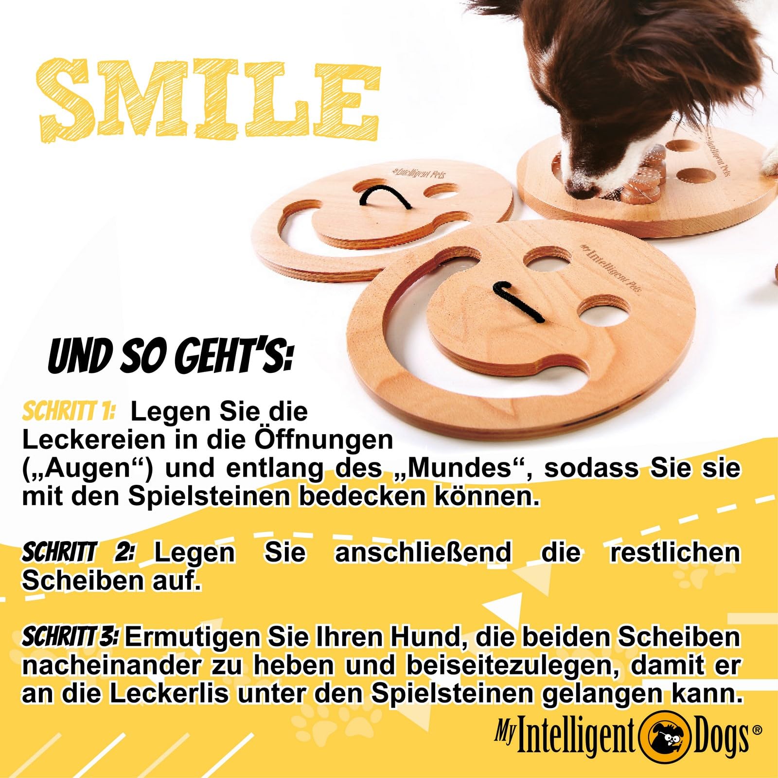 Interaktives Hundespielzeug Intelligenz, Hundepuzzle | Intelligenzspielzeug für Hunde Mentalen Auslastung - Interaktives Spielzeug Hund, Denkspiele für Hunde