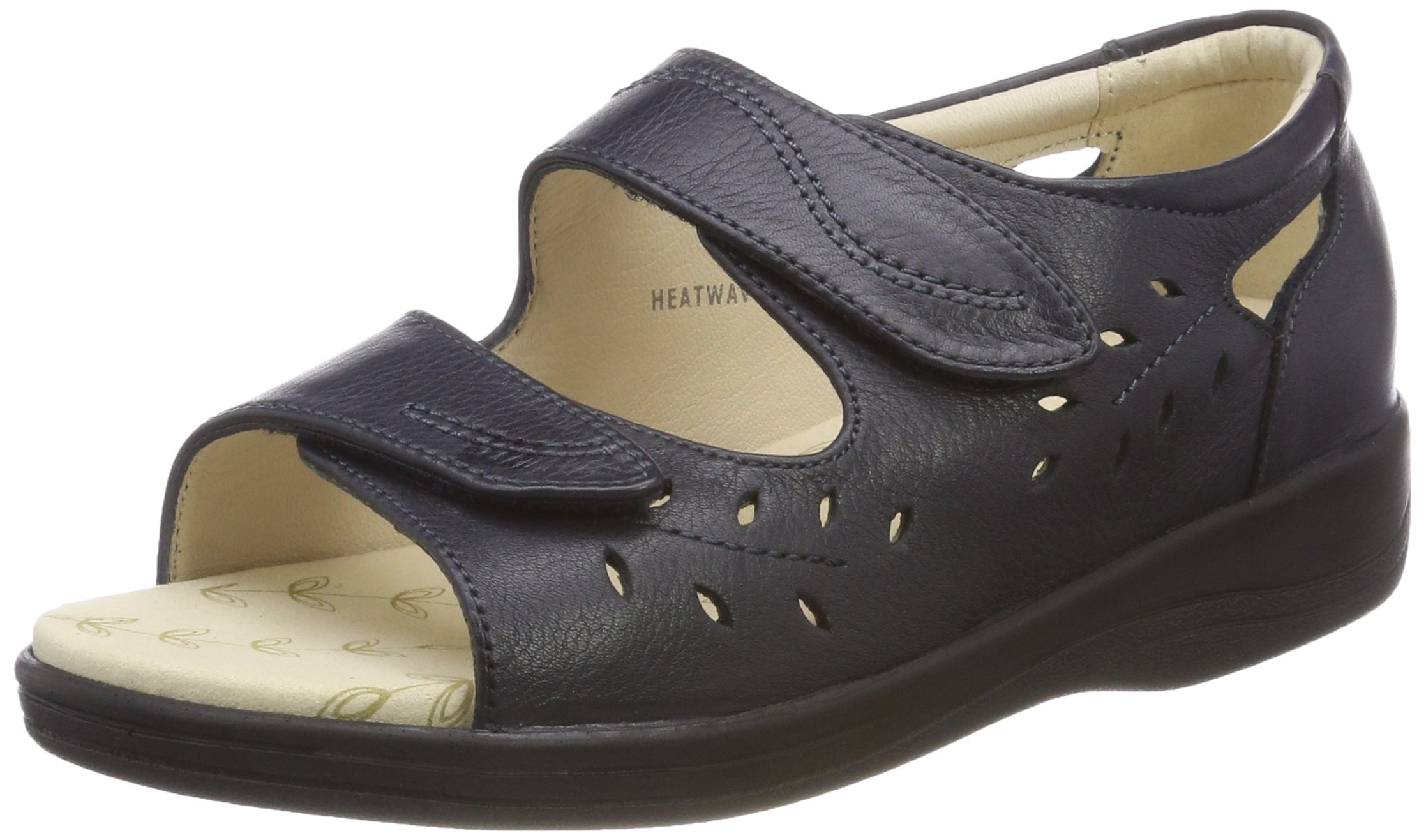 PaddersPlus Women Heatwave Open Toe Sandals, Blue (Navy 24), 5 UK