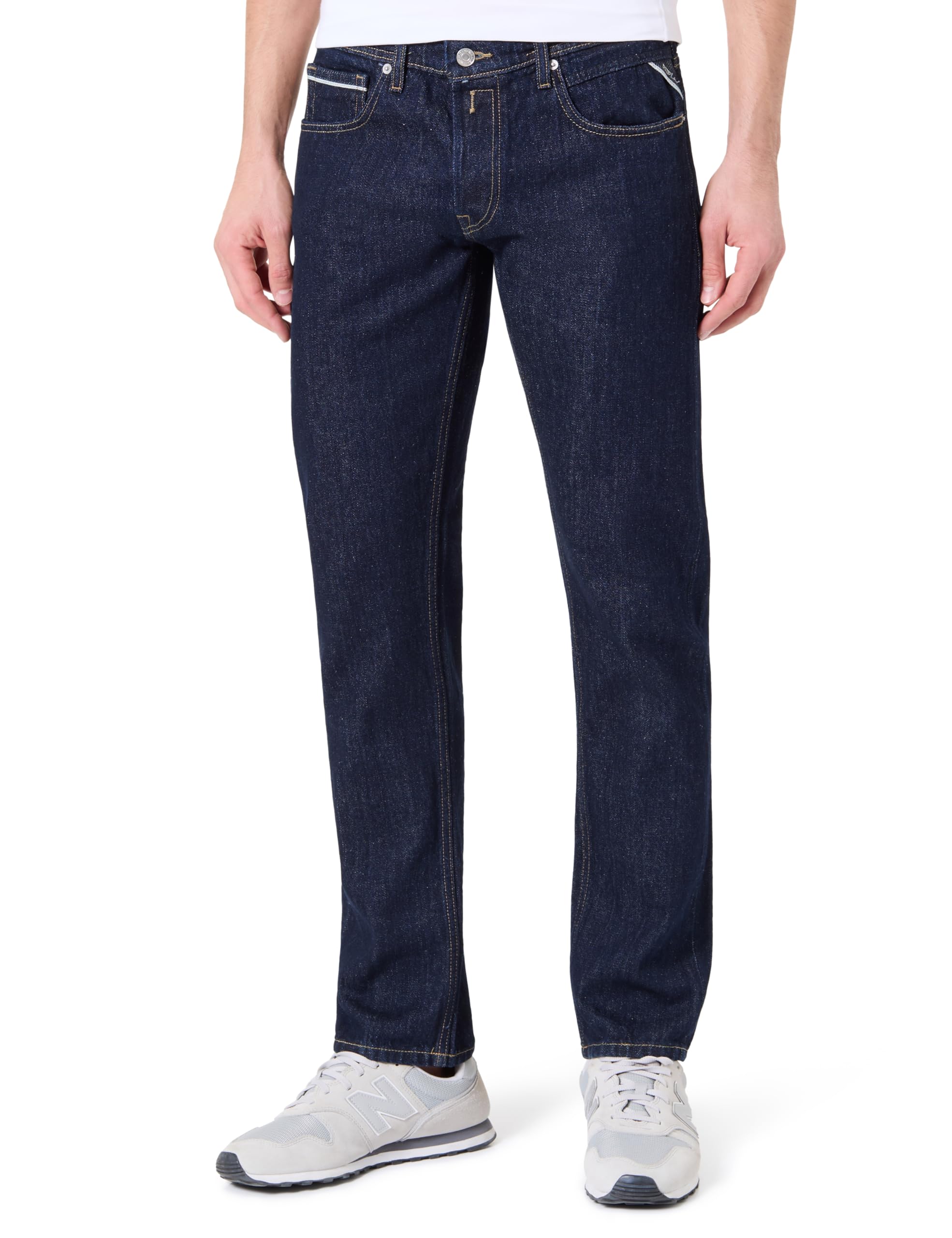 Replay Men's Jeans Grover Stretch, Dark Blue 007 (Blue), 31W/32L