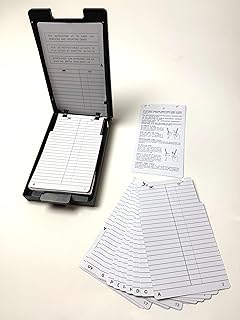 Retro Flip Open A to Z Address and Phone Directory Refill Pages,