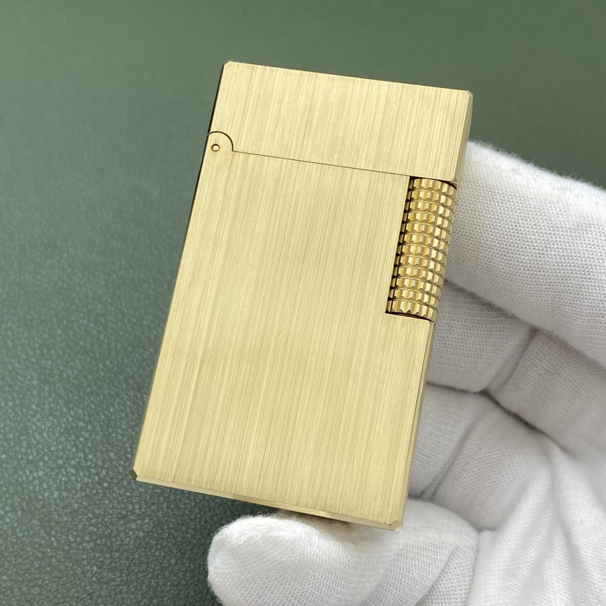 Mechero de queroseno vintage con diseño de cobre para hombres, para papá o marido, no incluye combustible, complemento perfecto para la colección