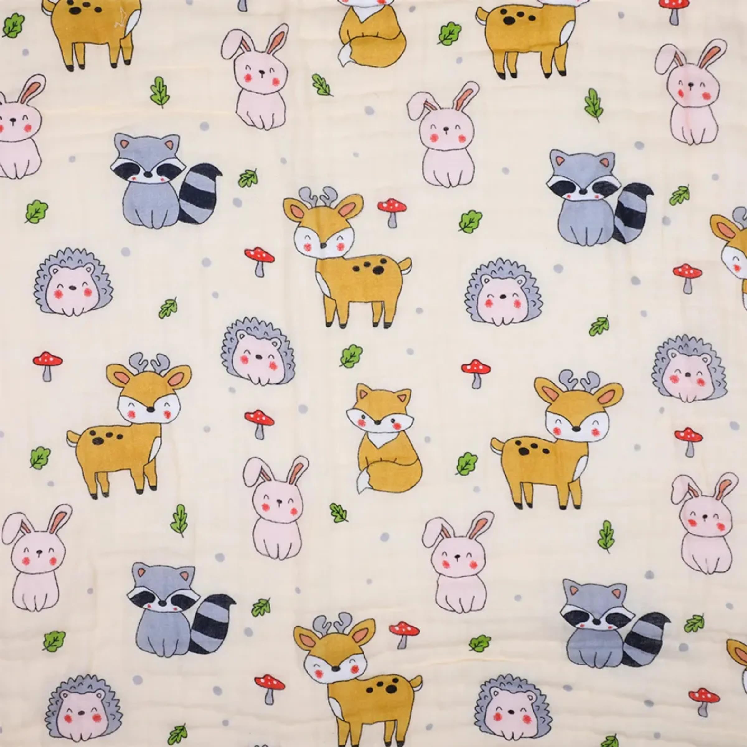 Smile Baby-100-Organic-Muslin-6-Layer-Super-Soft Muslin Baby Blanket 100 * 110 CM 1 Pic Blanket 2