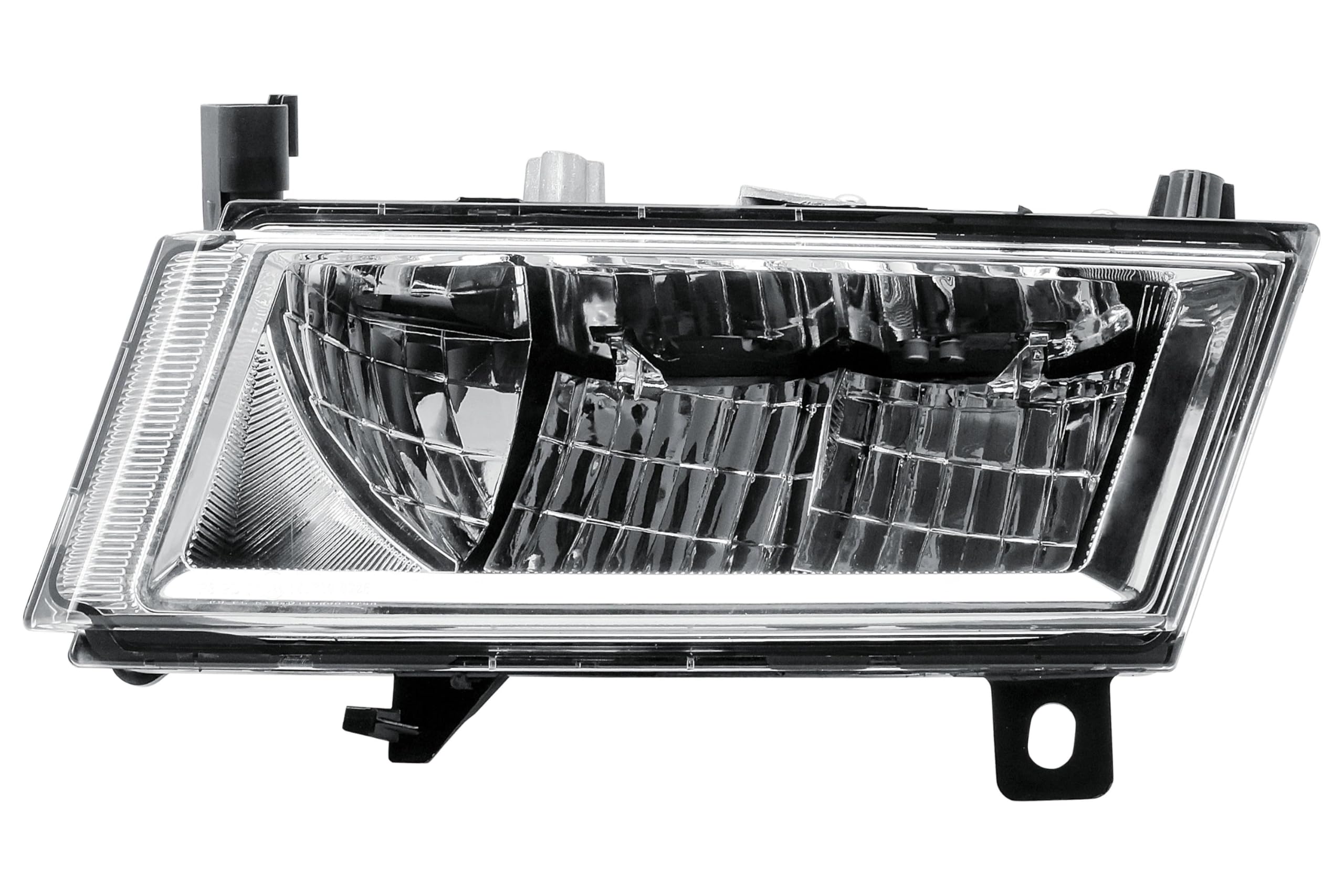 LONGLING Sostituzione Faro Antinebbia LED 24V Sinistro Lato Guidatore con Luce Curva per Camion Scania Serie P/G/R/S 2018-2023