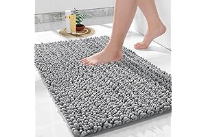 Yimobra Machine Washable Bathroom Rug Mat, 24\" x 17\"
