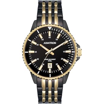 Armitron 20/5414 Men's Two Tone Date Watch