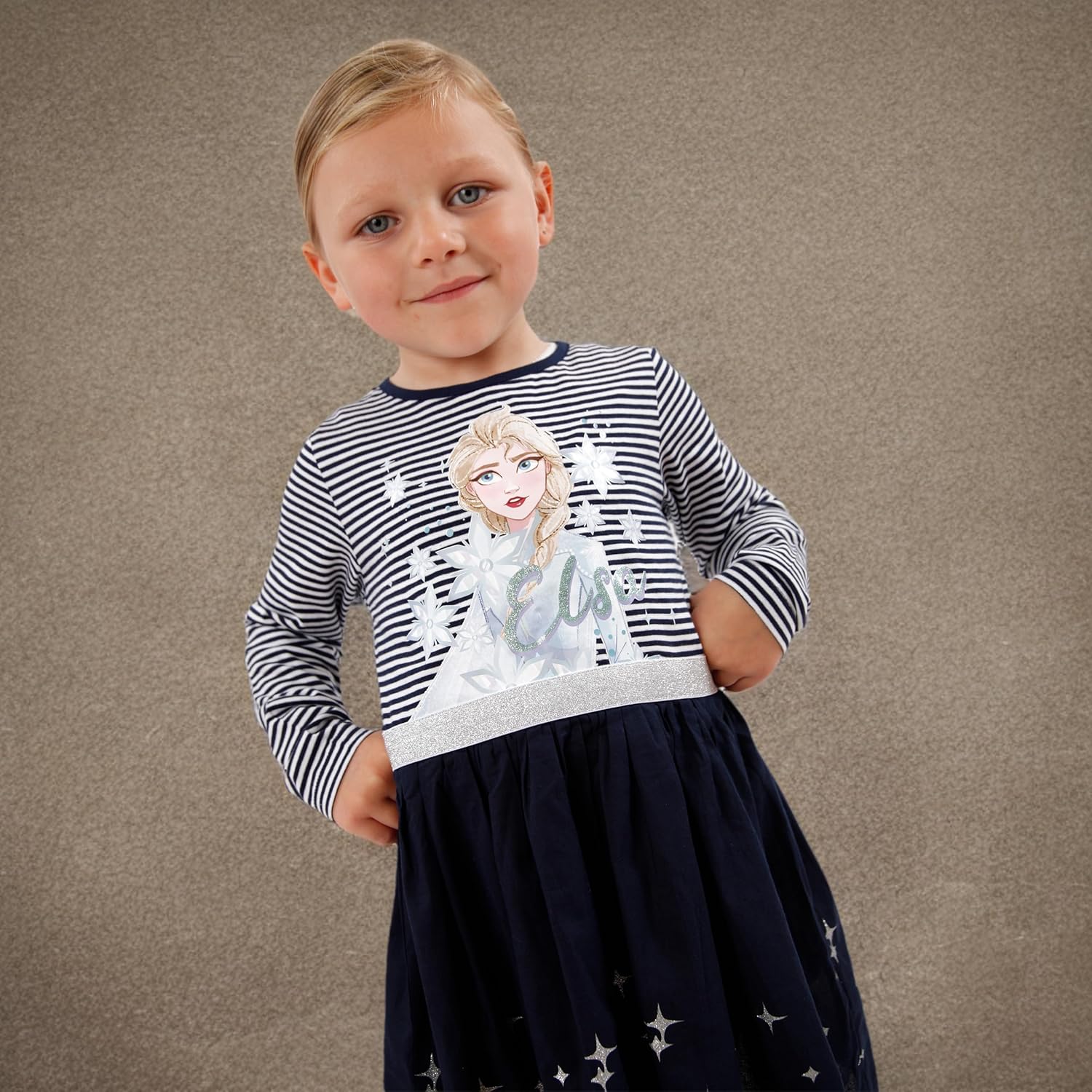 Disney Frozen Party Dress | Elsa Dress | Princess Dresses for Girls| Sizes 24M to 10 | Official Frozen Merchandise - Image 8