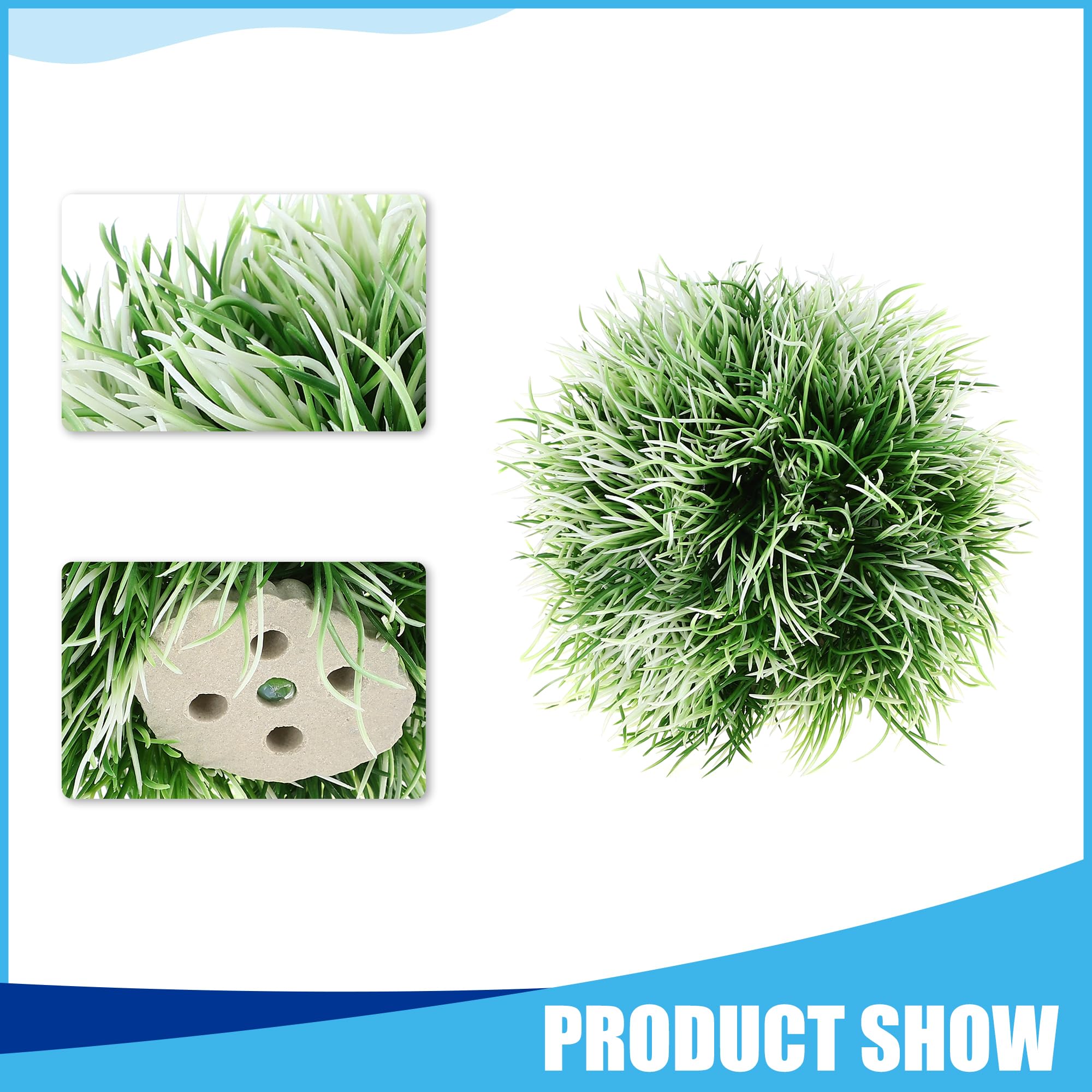 CAPASTEC Artificial Aquarium Grass Ball - Image 2