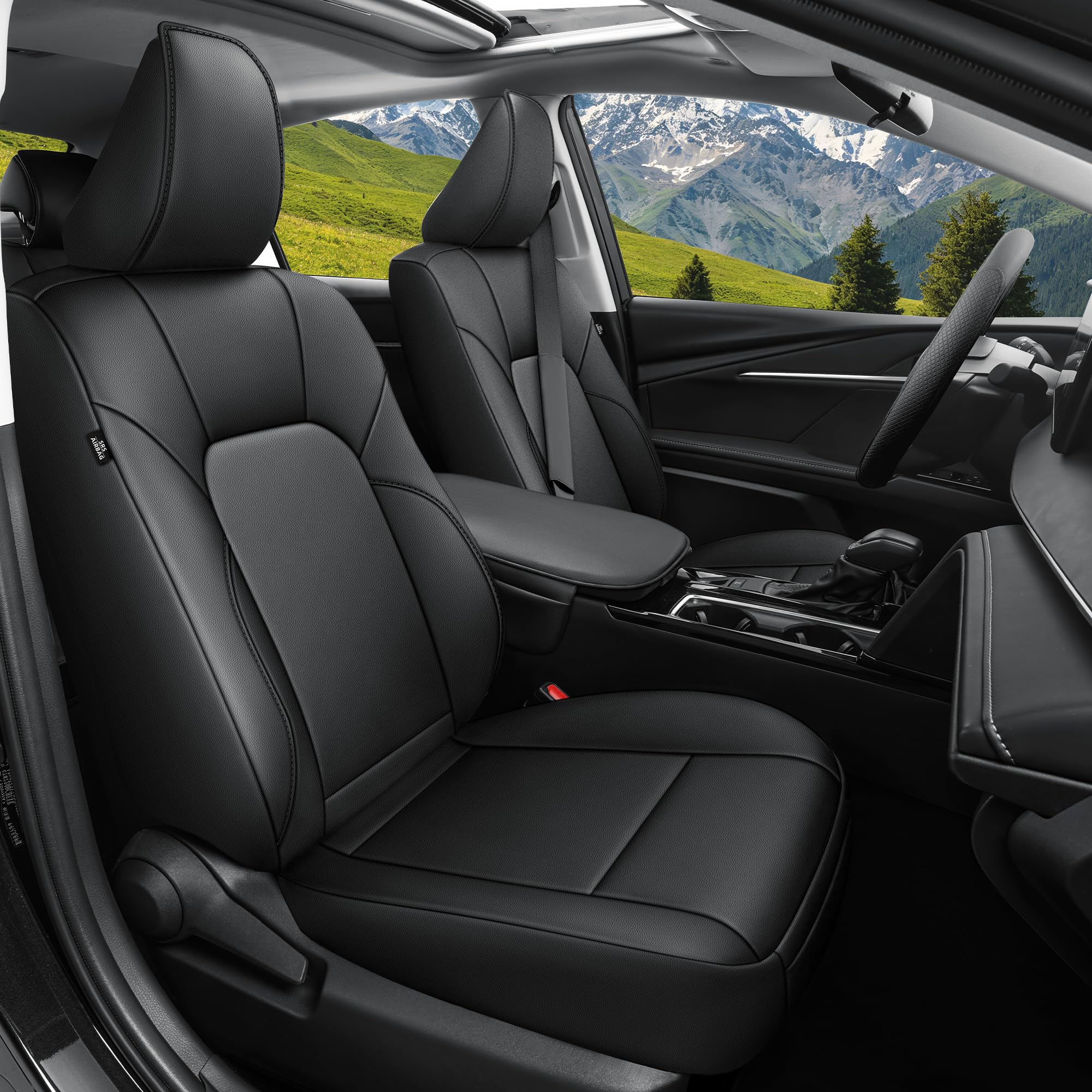 TTX LIGHTING Custom Fit for Toyota Camry Seat Covers 2025 2026 5-Seats