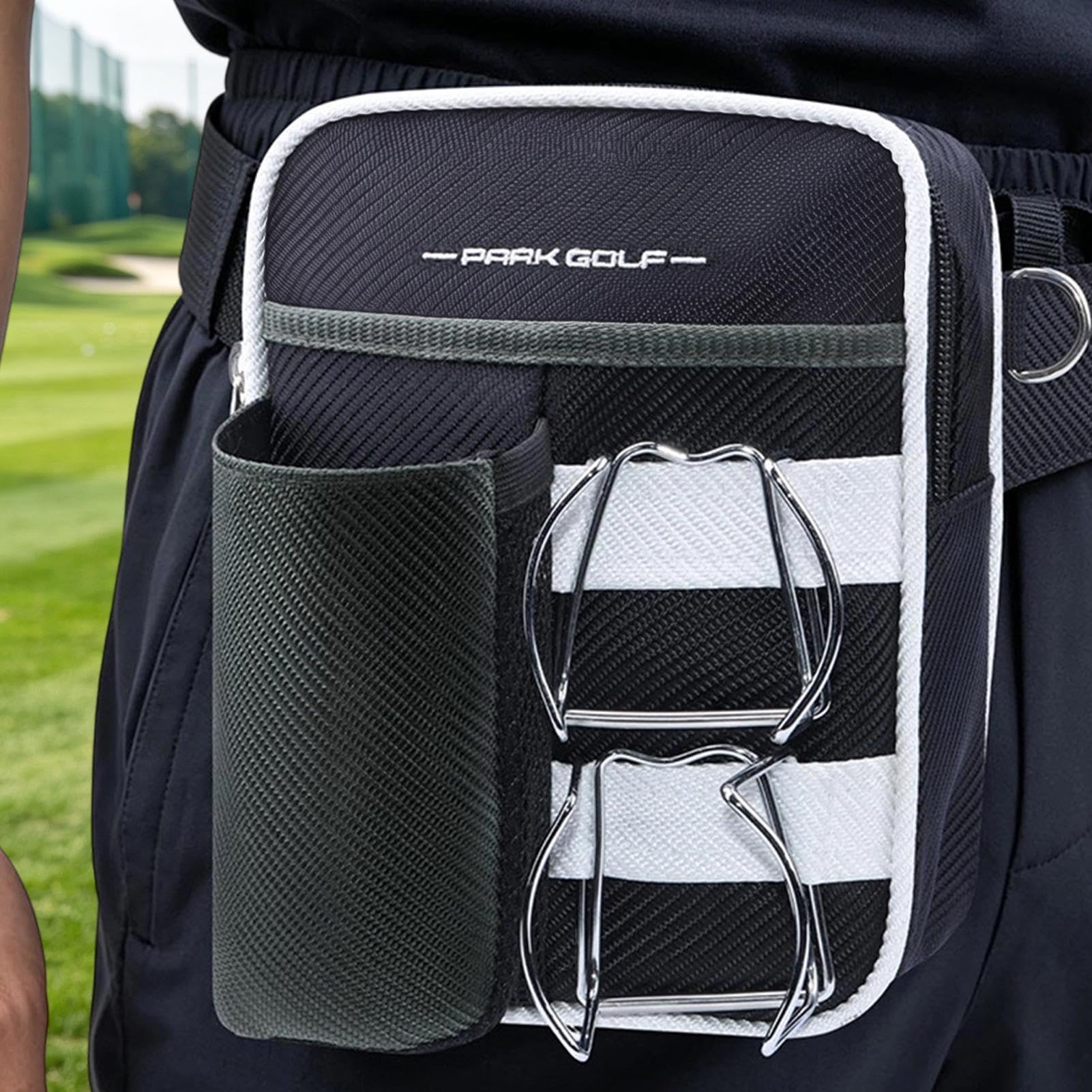 Borsa portatile per accessori da golf per esterni