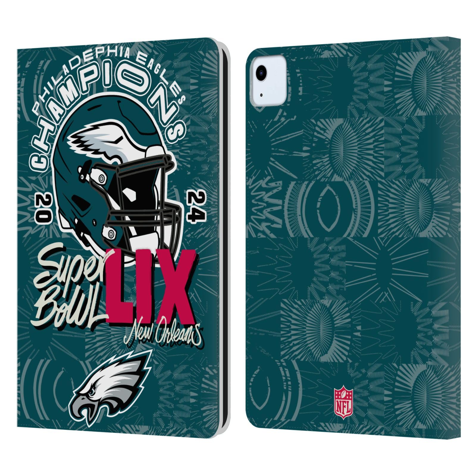 Étui iPad Air 11 NFL Eagles évite les rayures d'écran et protège des chocs - 7