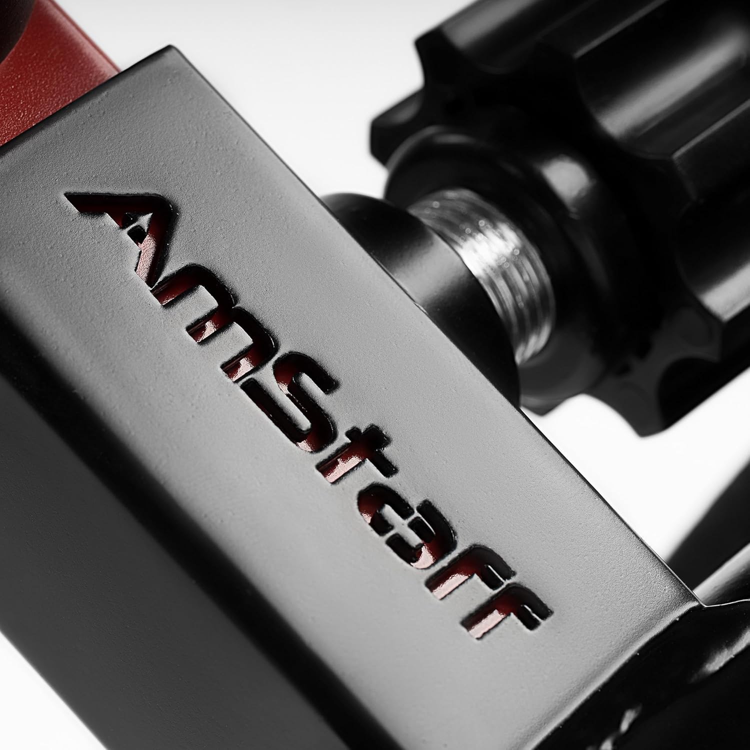 Amstaff Fitness Adjustable Tib Bar - Tibialis Anterior Trainer with Durable Steel Construction & Comfortable High-Density Foam - Perfect for Home & Professional Gyms