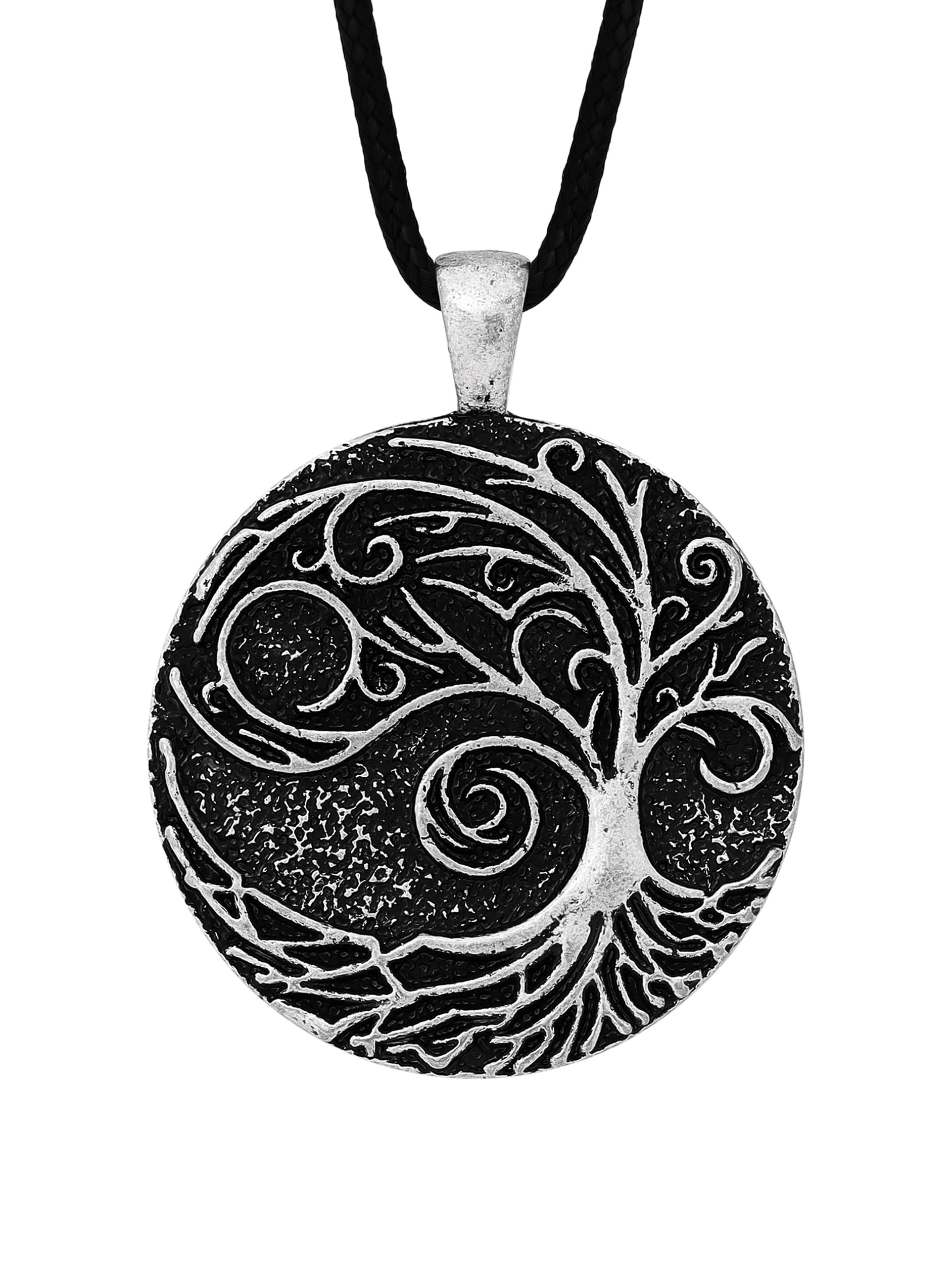 HAQUIL Viking Celtic Wiccan Tree of Life Pendant Necklace, Tree of Life Jewelry Gifts for Men and Women