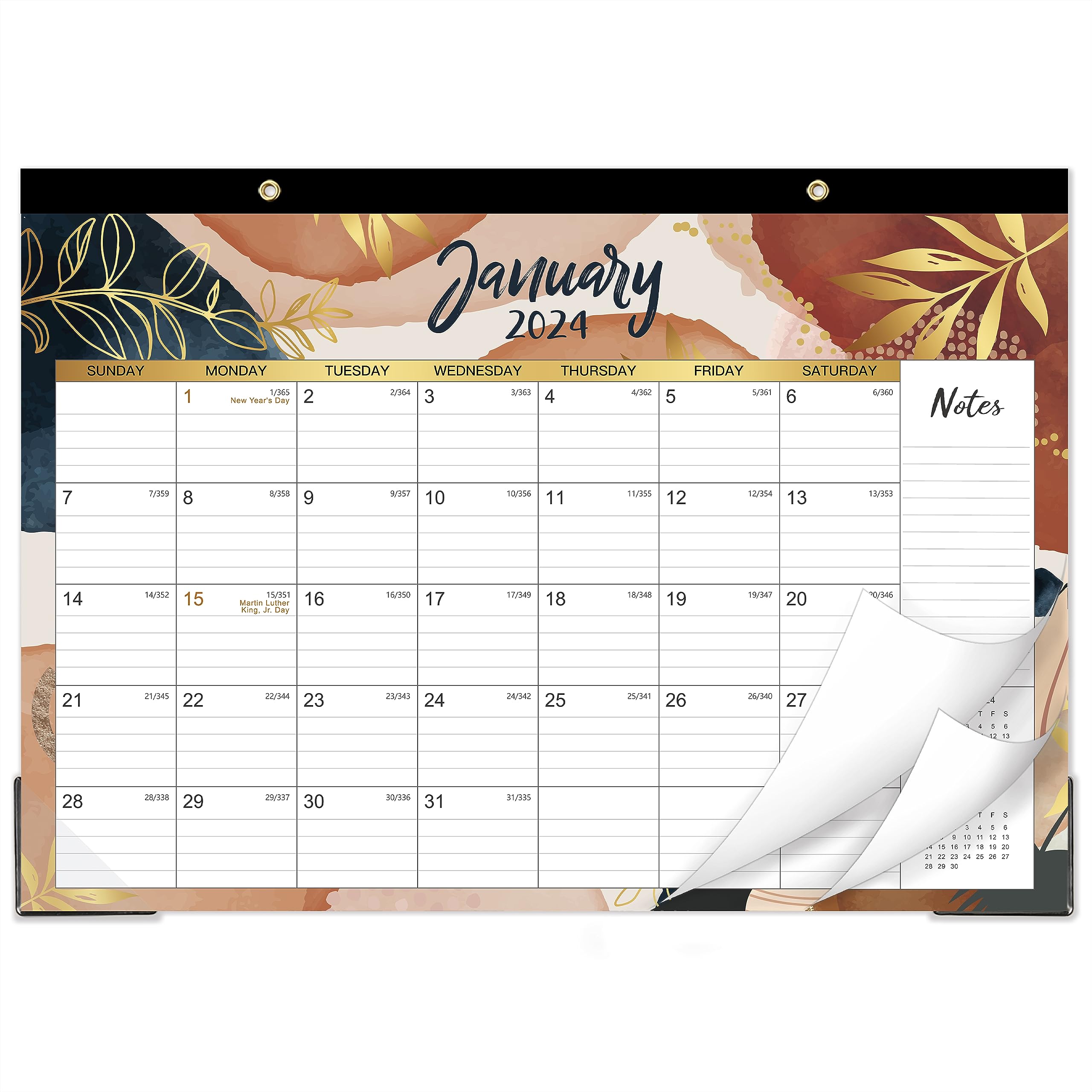 Snapklik.com : Desk Calendar 2024 - Jan 2024 - Dec 2024, 12 Monthly ...