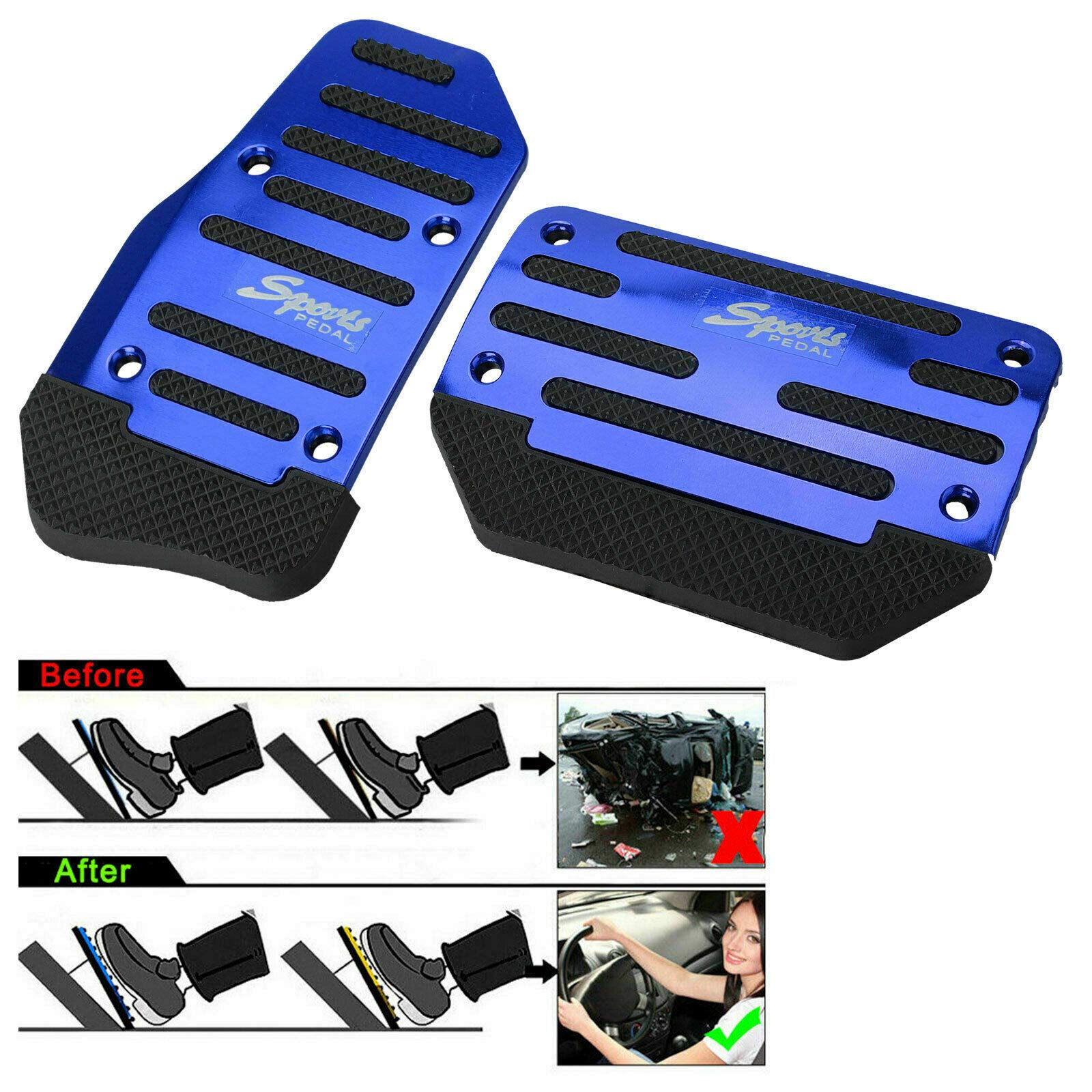 MOTOBICYCLES Moto Urbano Antiscivolo Pedale Grip Pad Nastro