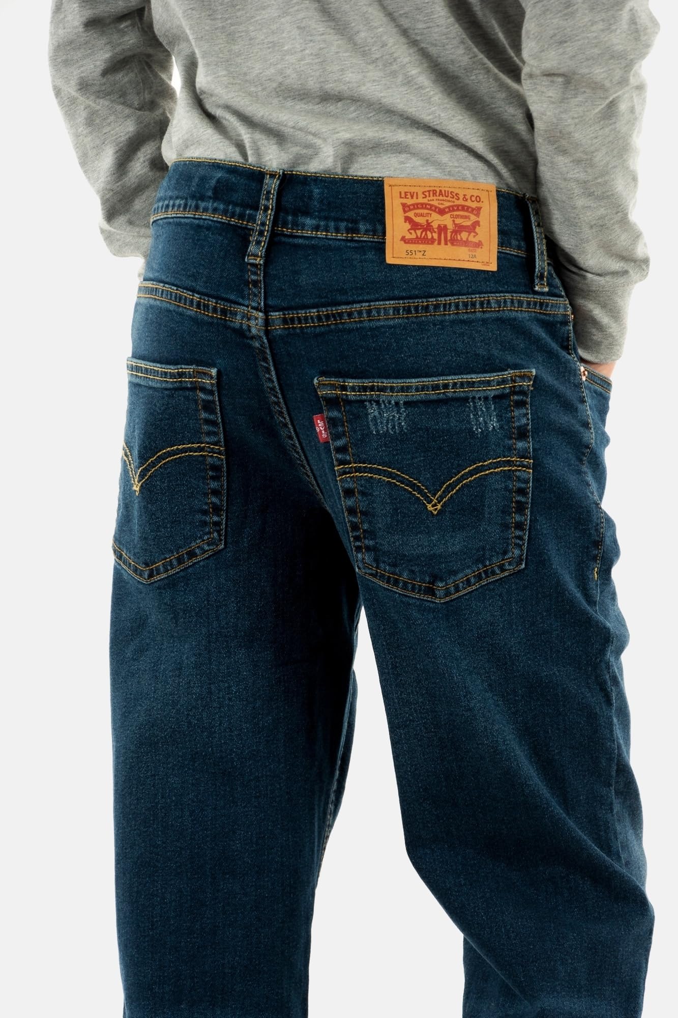 Levi's Lvb-551z Authentic Straight Jeans Garçon