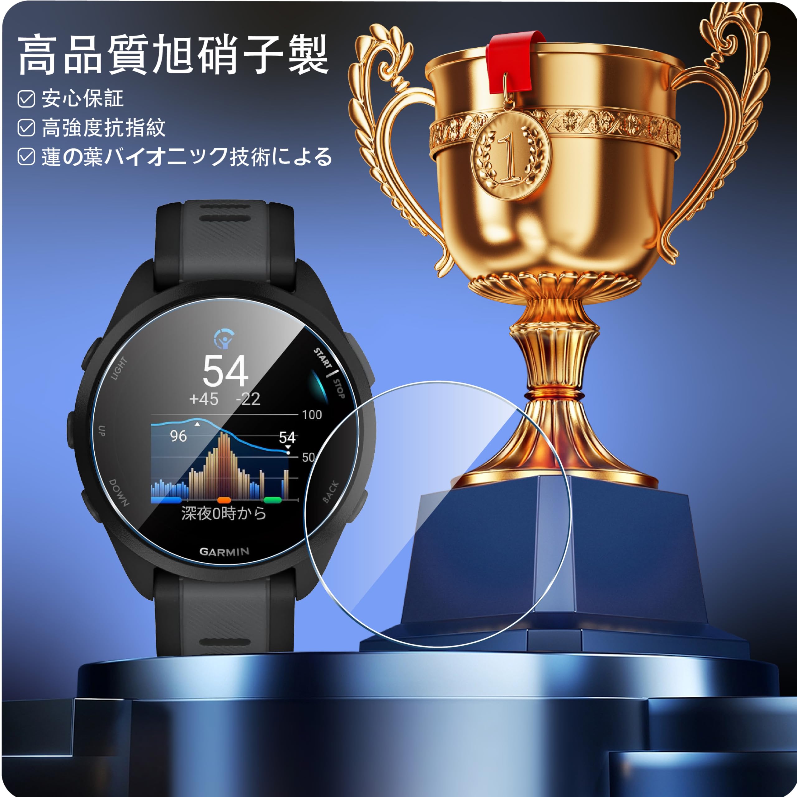 Amazon.co.jp: 対応 Garmin Forerunner 165 Music/Forerunner 165 