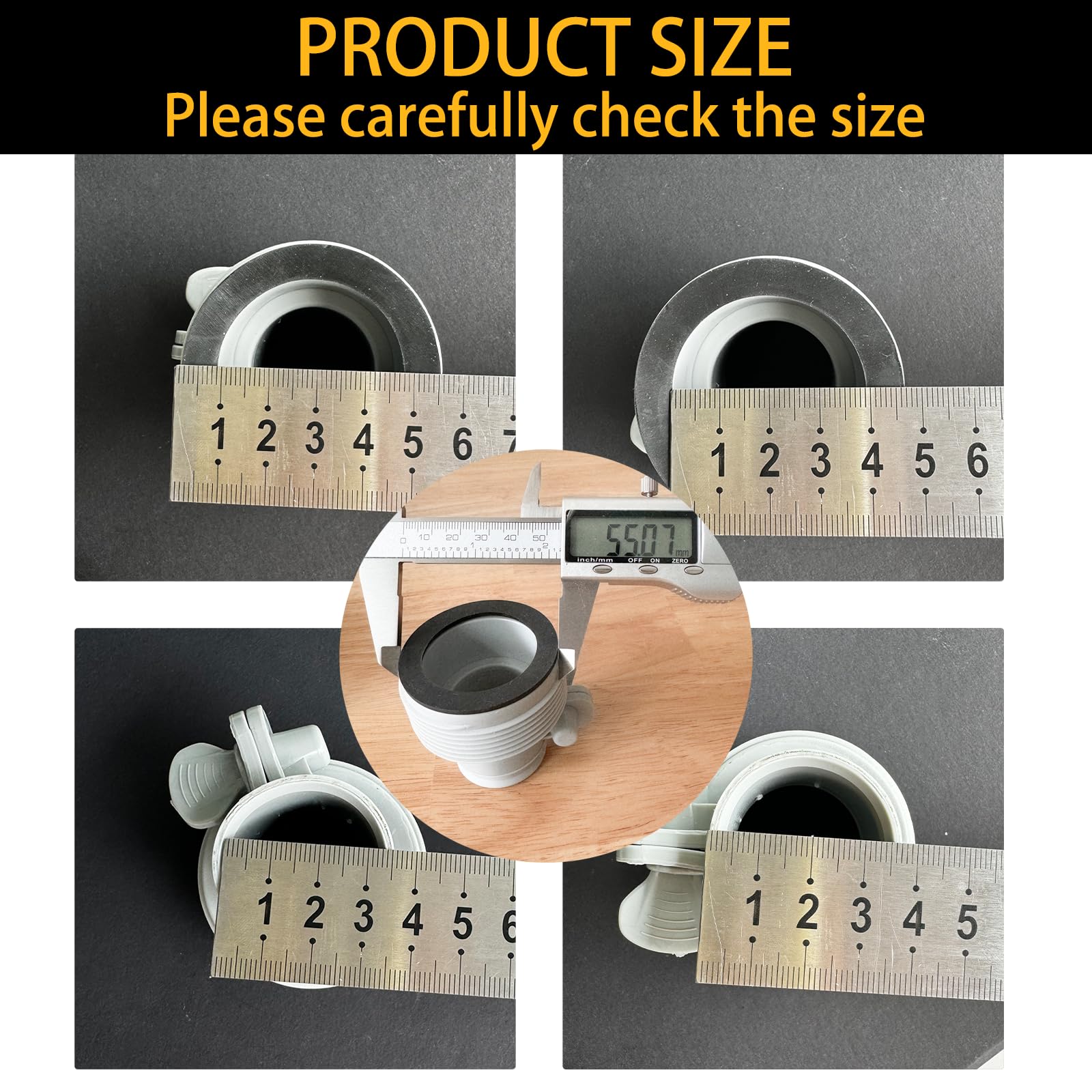 Set Adattatori Per Tubo Aspirapolvere | Riduttori E Connettori Universali | Per Accessori Di Diverse Misure - Foto 12