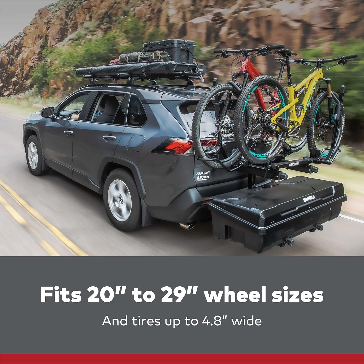 YAKIMA, EXO DoubleUp, 2 Bike Mount Accessory for EXO Hitch Rack System : Sports & Outdoors